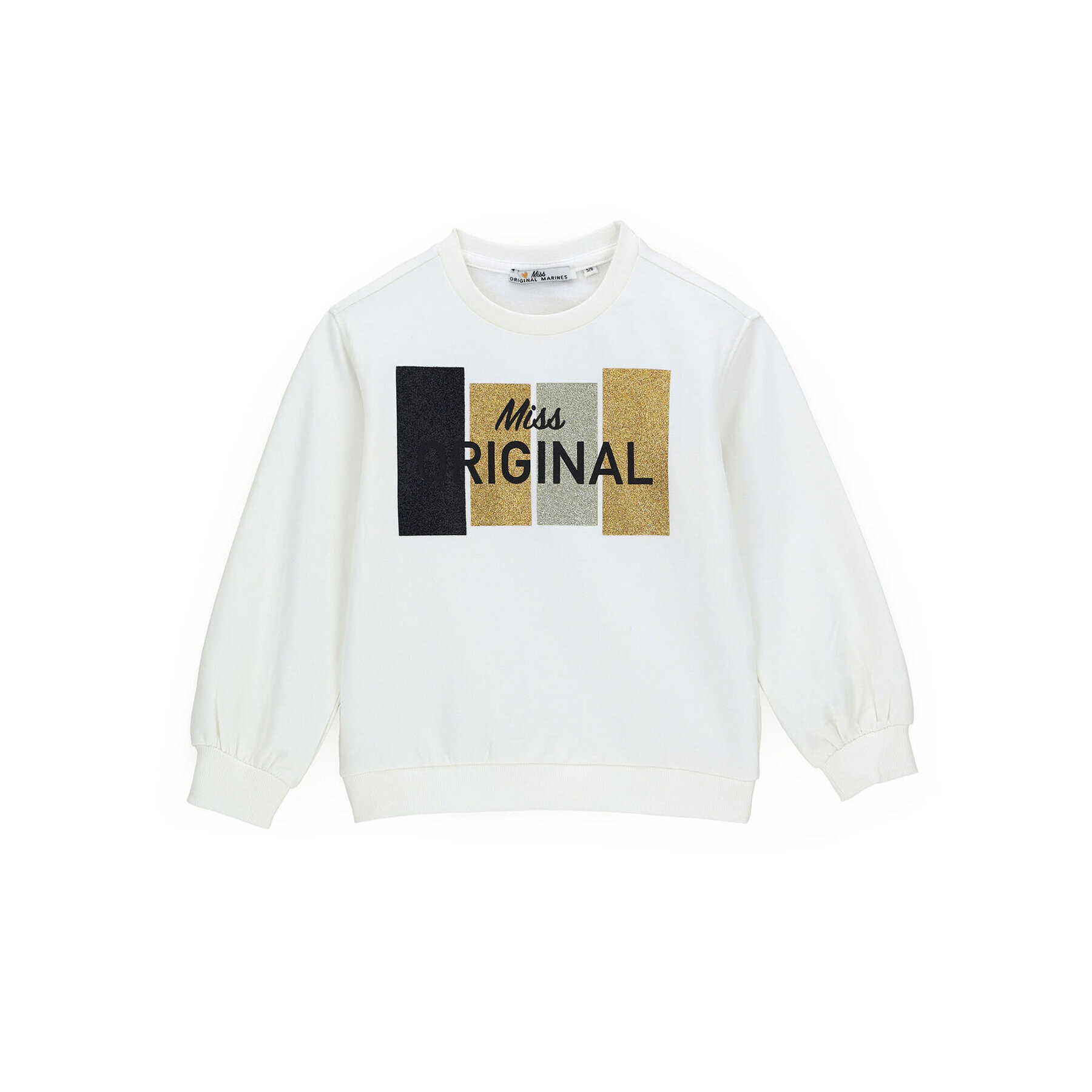 Original Marines Суитшърт DCA3575F Екрю Regular Fit - Pepit.bg