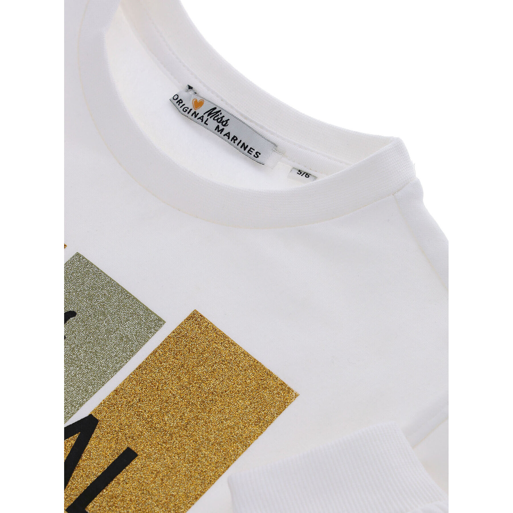 Original Marines Суитшърт DCA3575F Екрю Regular Fit - Pepit.bg