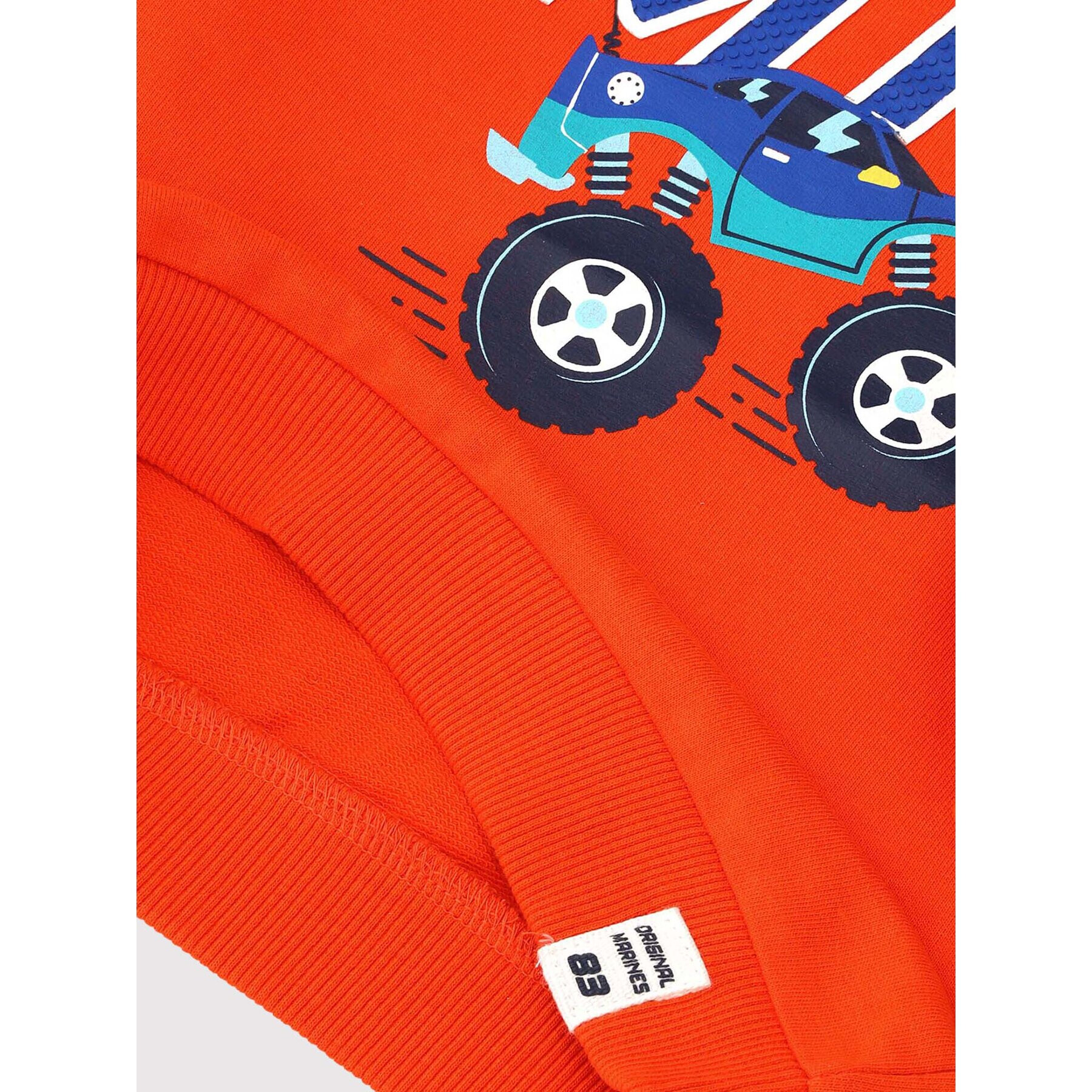 Original Marines Суитшърт DCP0254NM Червен Regular Fit - Pepit.bg