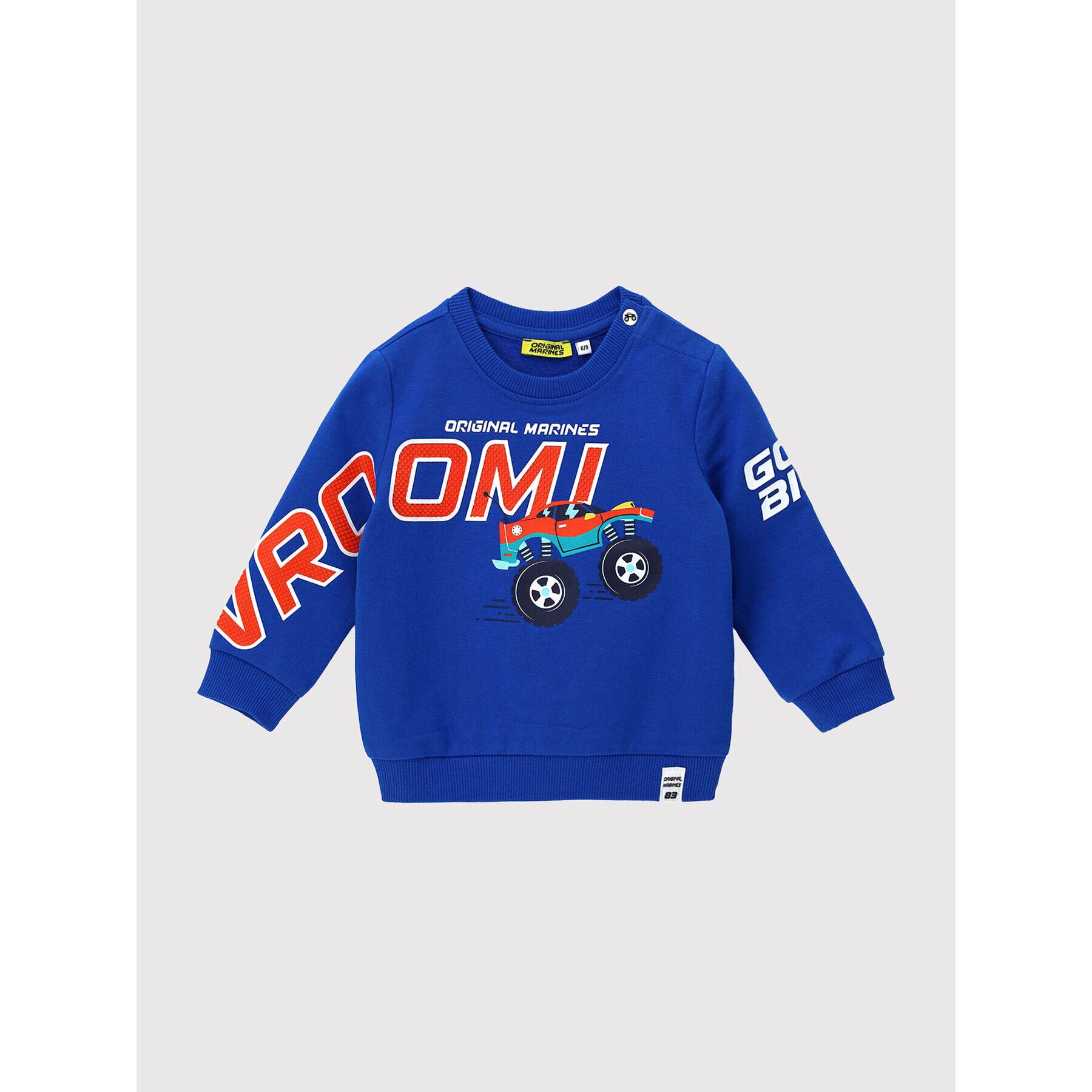 Original Marines Суитшърт DCP0257NM Син Regular Fit - Pepit.bg