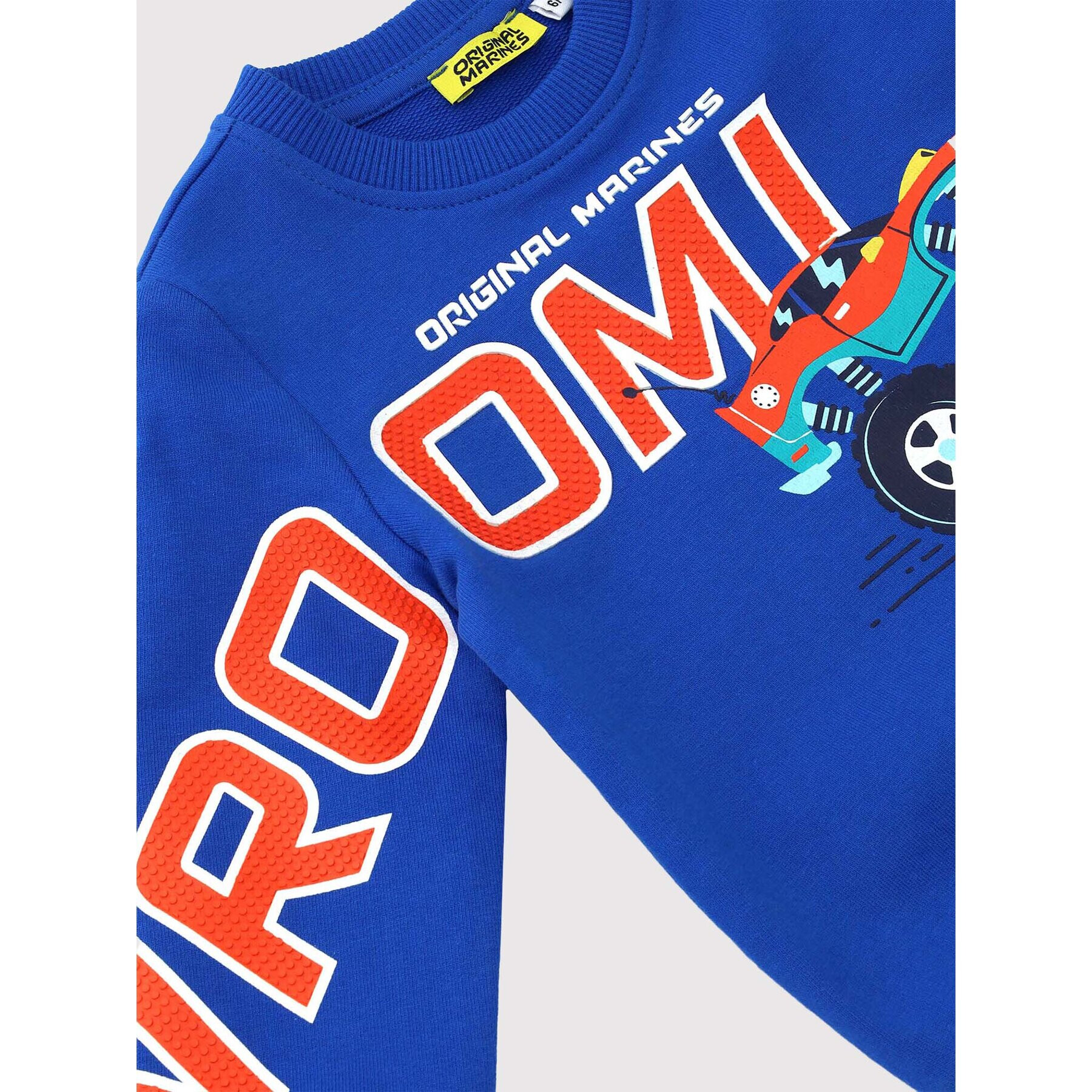 Original Marines Суитшърт DCP0257NM Син Regular Fit - Pepit.bg