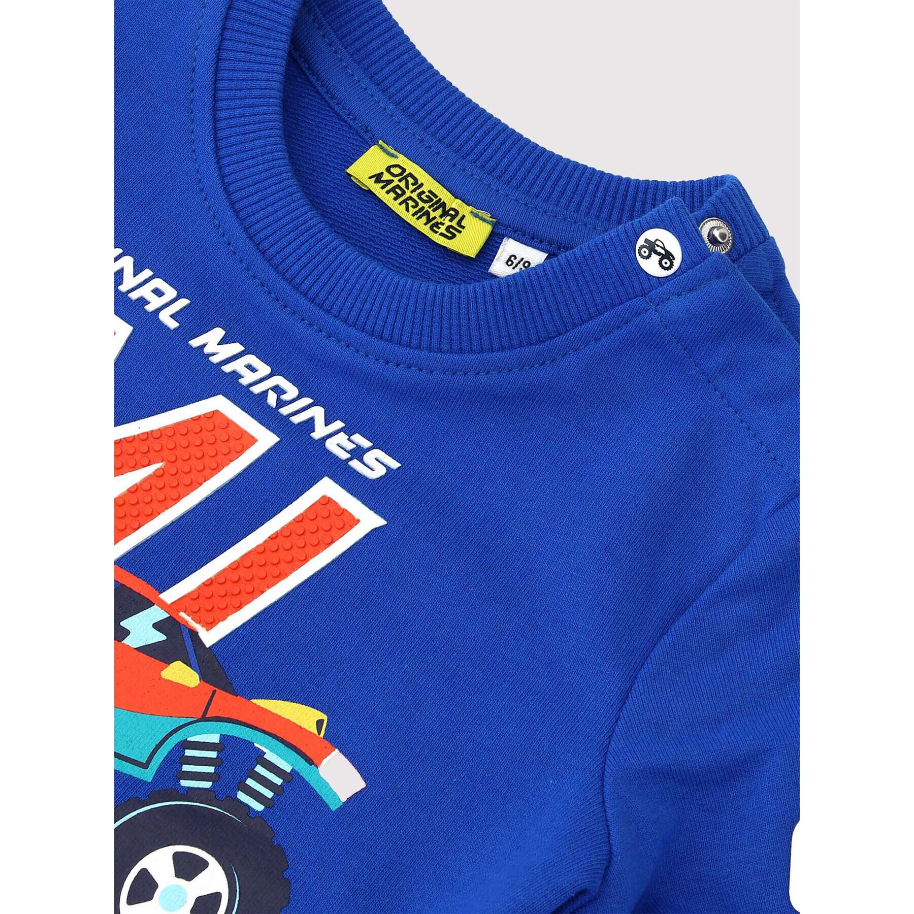 Original Marines Суитшърт DCP0257NM Син Regular Fit - Pepit.bg