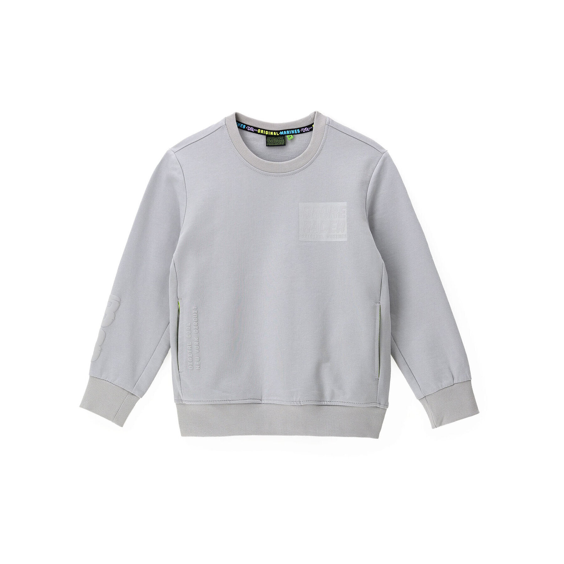 Original Marines Суитшърт DCP2142B Сив Regular Fit - Pepit.bg