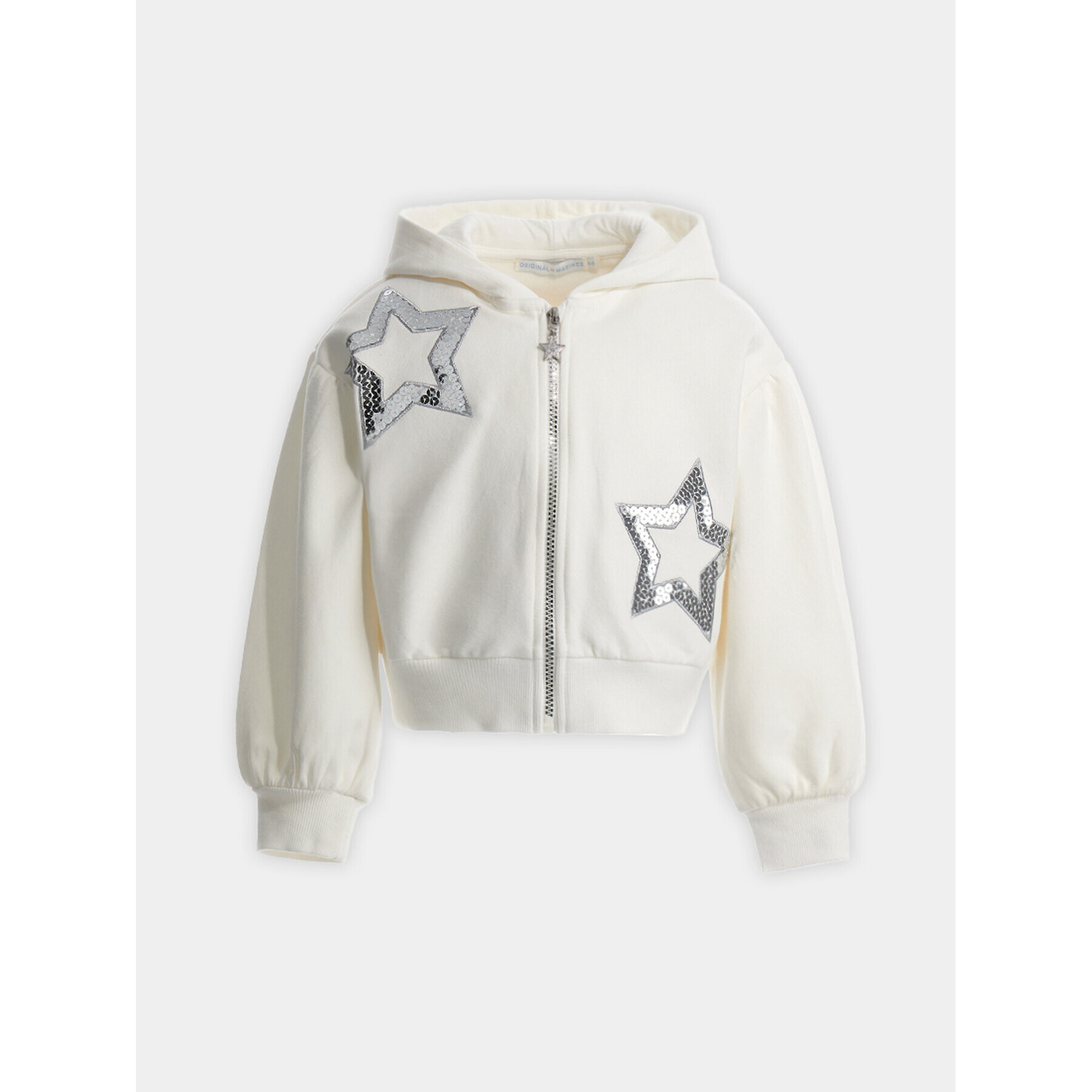 Original Marines Суитшърт DDA3692F Бял Regular Fit - Pepit.bg