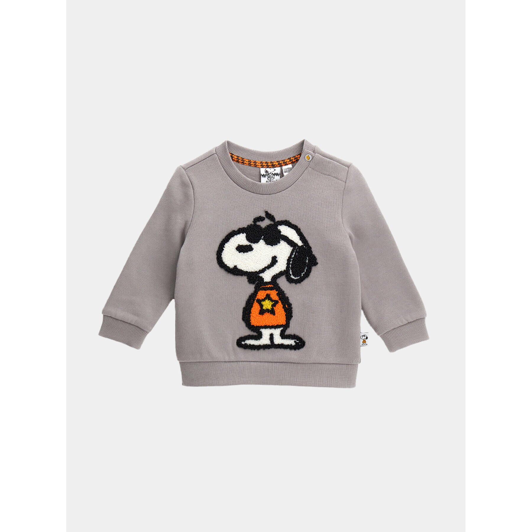 Original Marines Суитшърт DDAV0670NM Сив Regular Fit - Pepit.bg