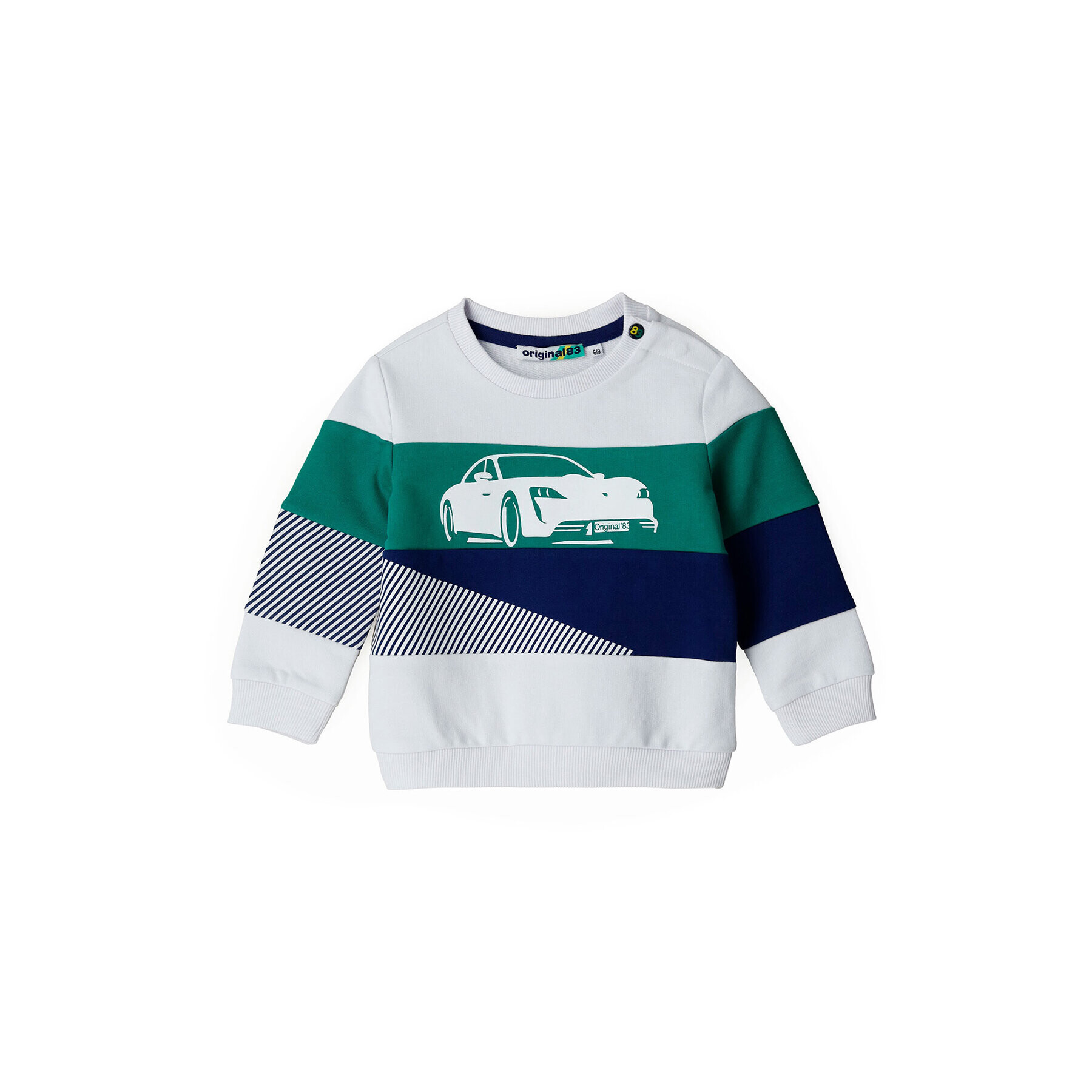Original Marines Суитшърт DDP0211NM Бял Regular Fit - Pepit.bg