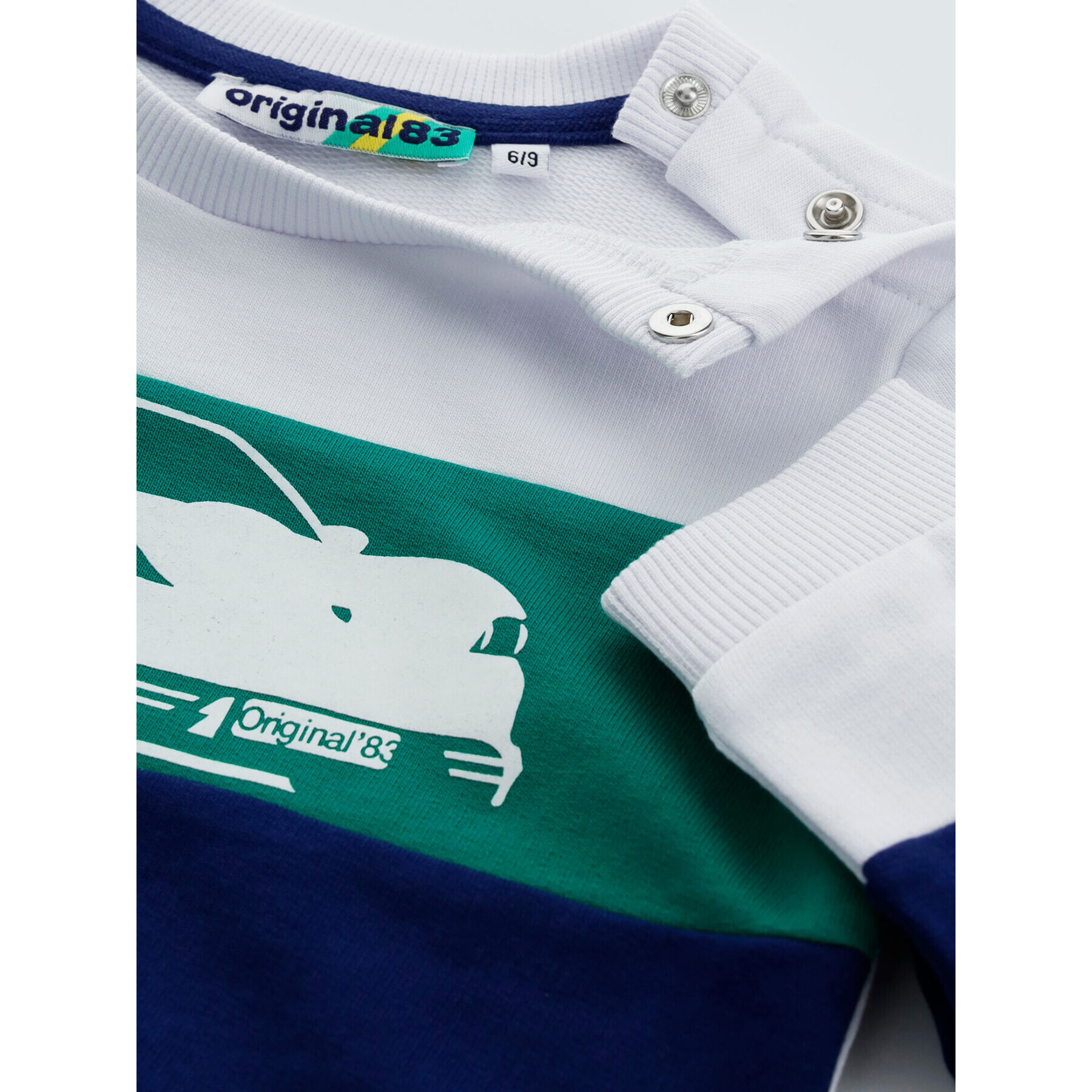 Original Marines Суитшърт DDP0211NM Бял Regular Fit - Pepit.bg