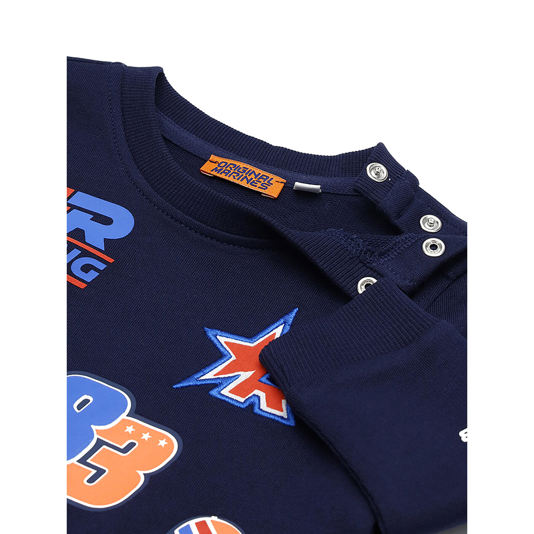 Original Marines Суитшърт DDP0251NM Тъмносин Regular Fit - Pepit.bg