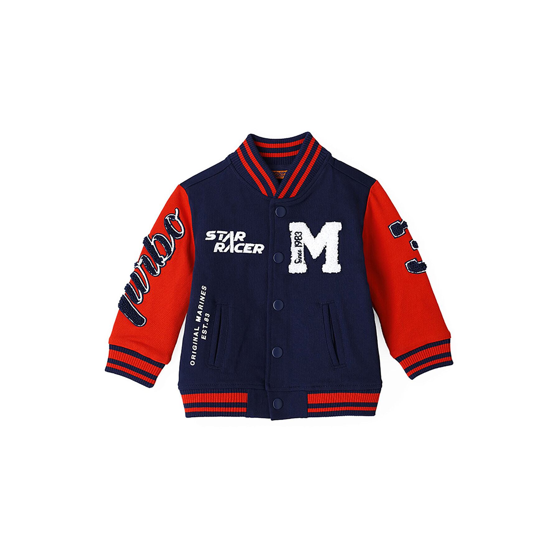 Original Marines Суитшърт DDP0253NM Тъмносин Regular Fit - Pepit.bg
