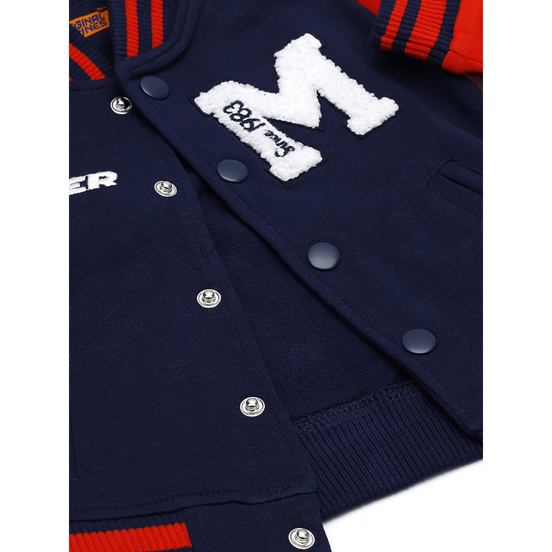 Original Marines Суитшърт DDP0253NM Тъмносин Regular Fit - Pepit.bg