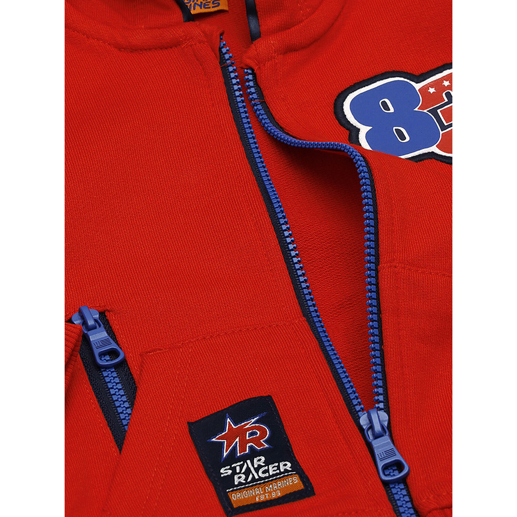 Original Marines Суитшърт DDP0255NM Червен Regular Fit - Pepit.bg