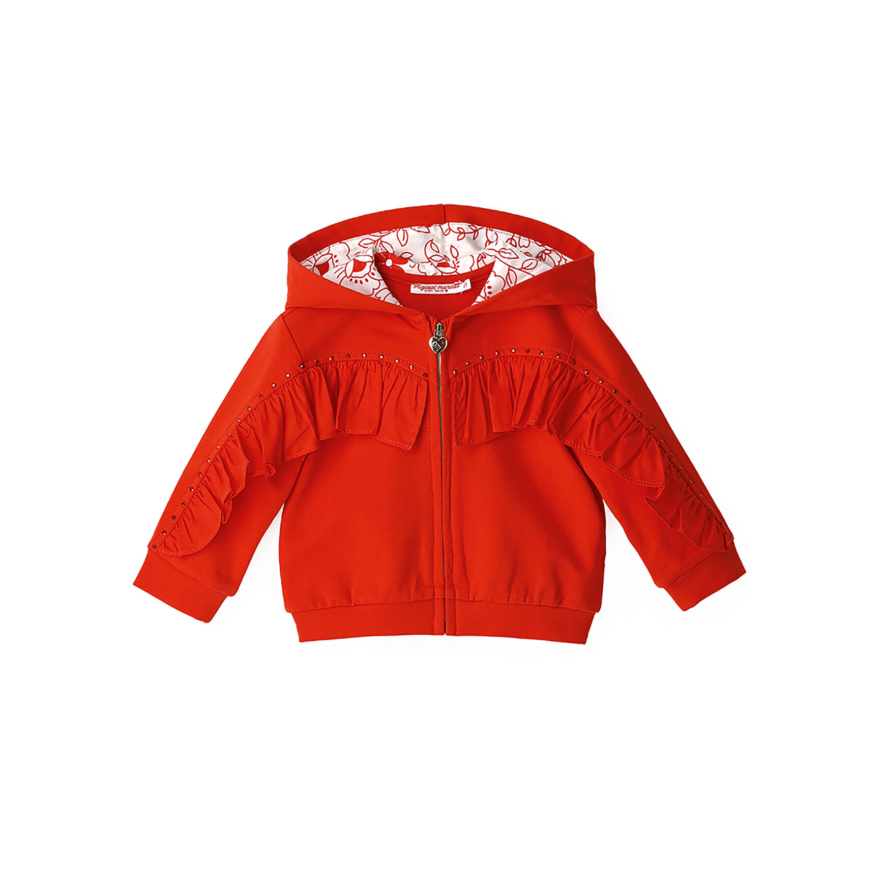 Original Marines Суитшърт DDP1021NF Червен Regular Fit - Pepit.bg