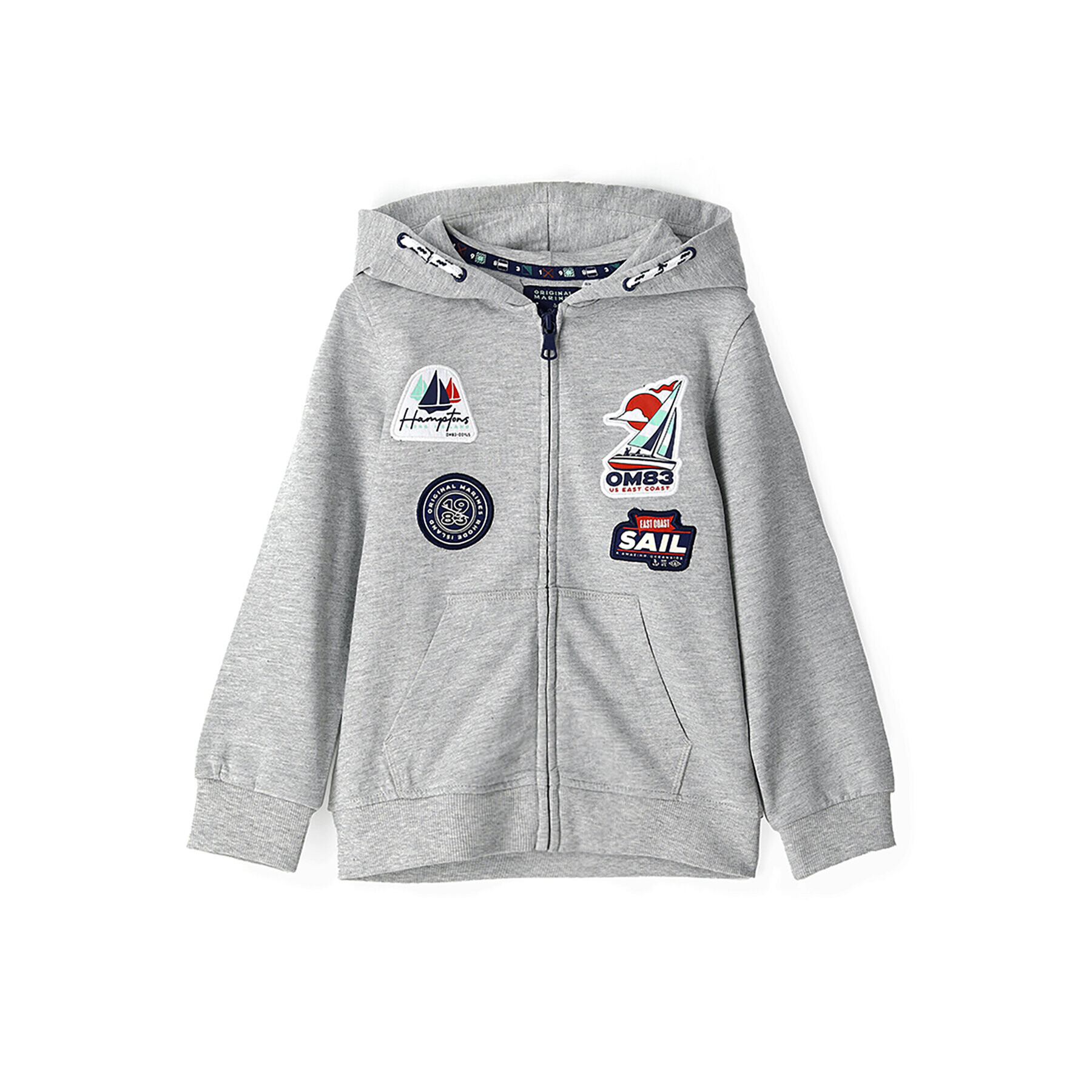 Original Marines Суитшърт DDP2121B Сив Regular Fit - Pepit.bg