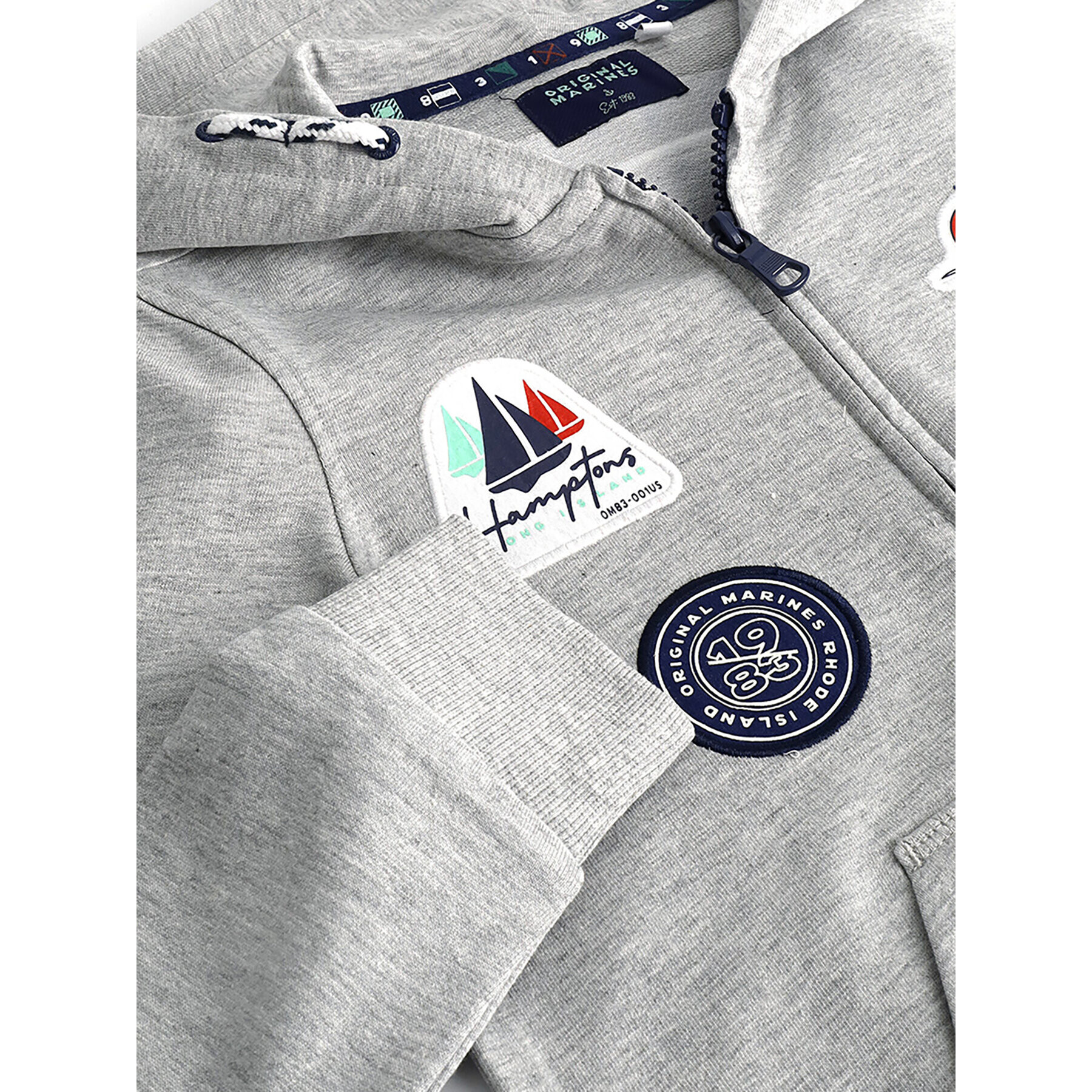 Original Marines Суитшърт DDP2121B Сив Regular Fit - Pepit.bg