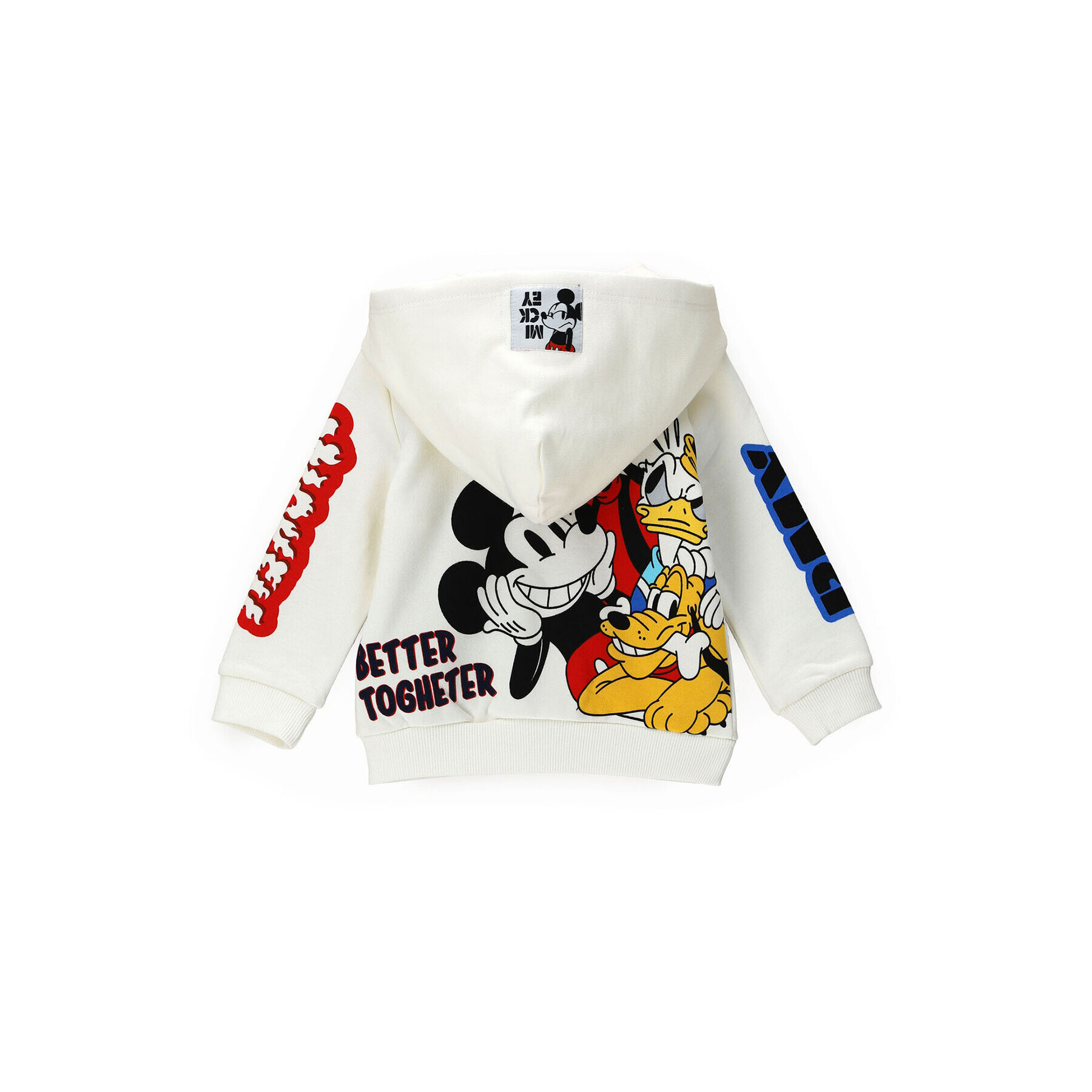 Original Marines Суитшърт DISNEY DCAV0637NM Екрю Regular Fit - Pepit.bg