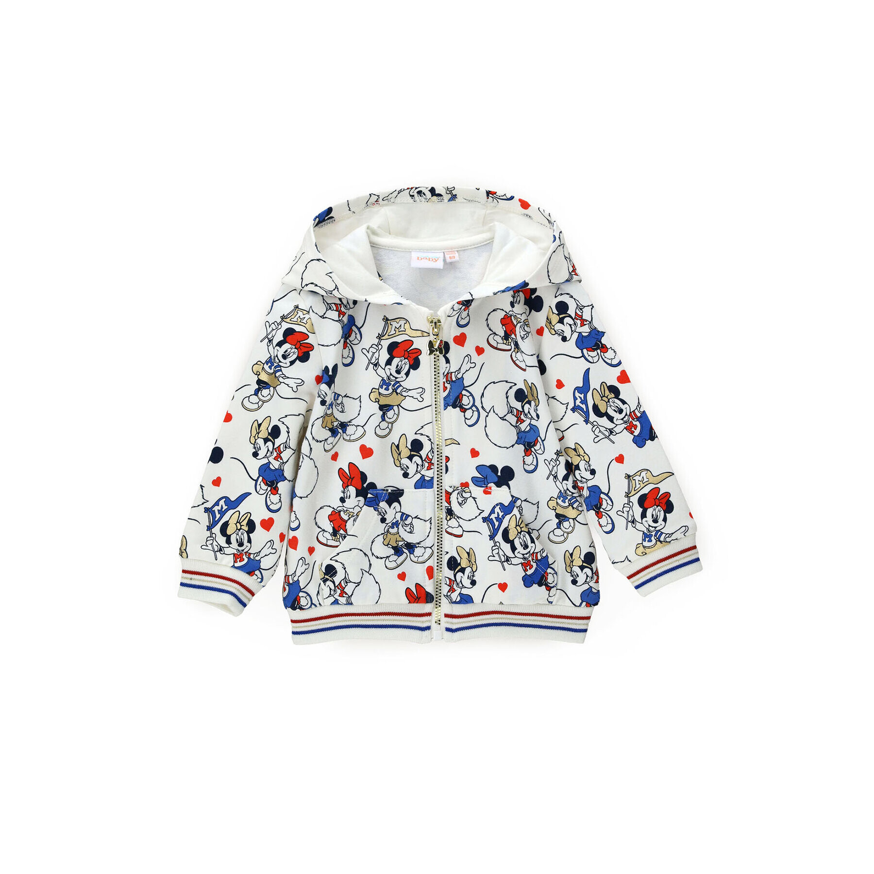 Original Marines Суитшърт DISNEY DCAV1438NF Бял Regular Fit - Pepit.bg