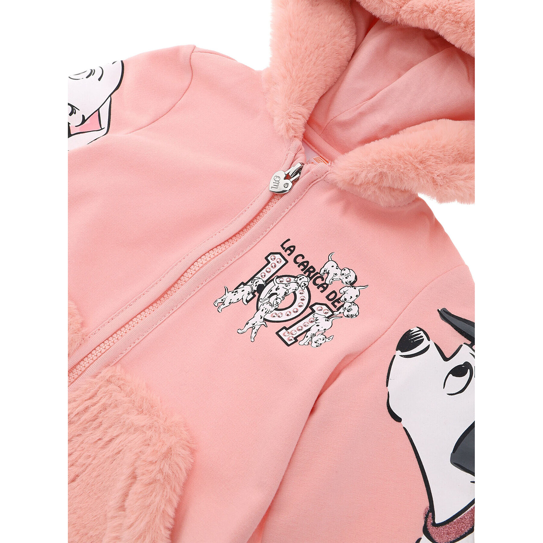 Original Marines Суитшърт DISNEY DCAV1540NF Розов Regular Fit - Pepit.bg