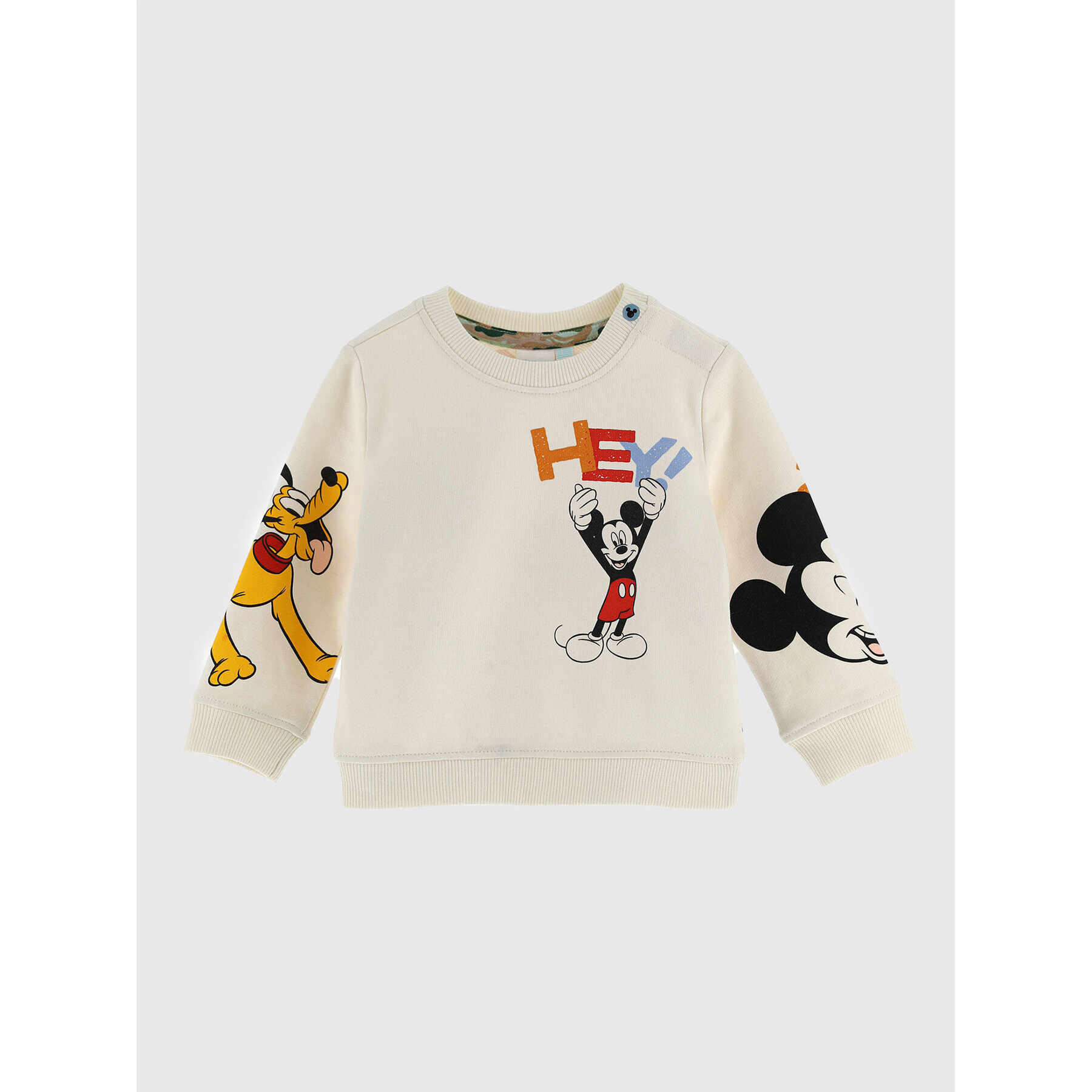 Original Marines Суитшърт DISNEY DCPV0236NM Бежов Regular Fit - Pepit.bg