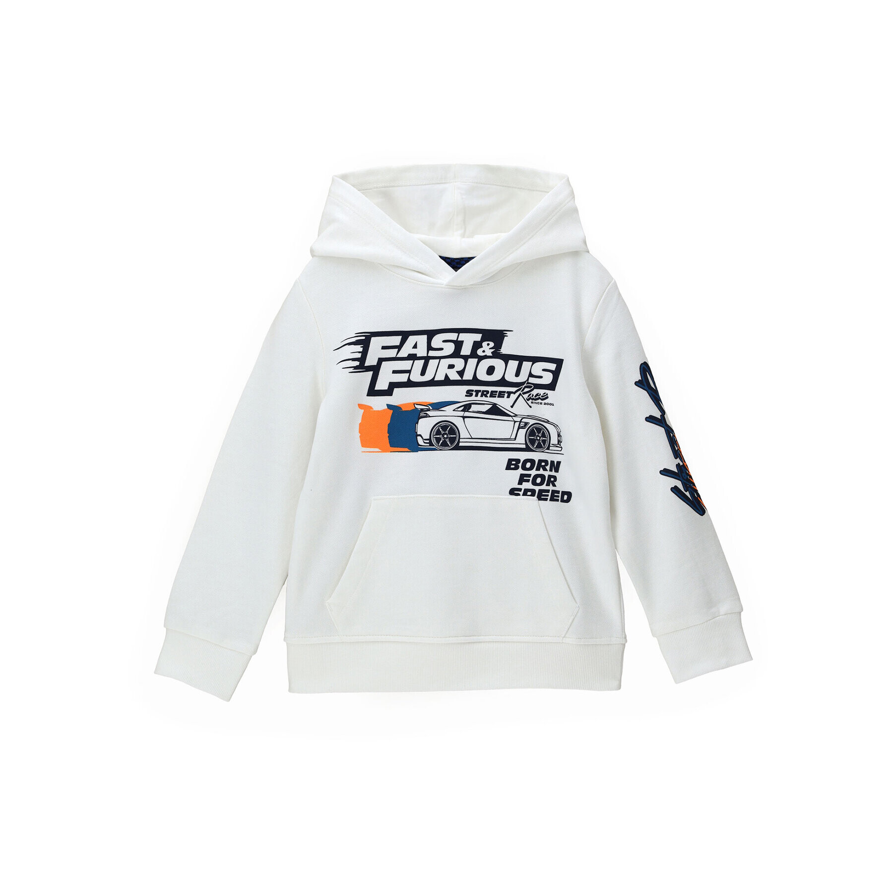 Original Marines Суитшърт FAST & FURIOUS DCAV2652B Бял Regular Fit - Pepit.bg
