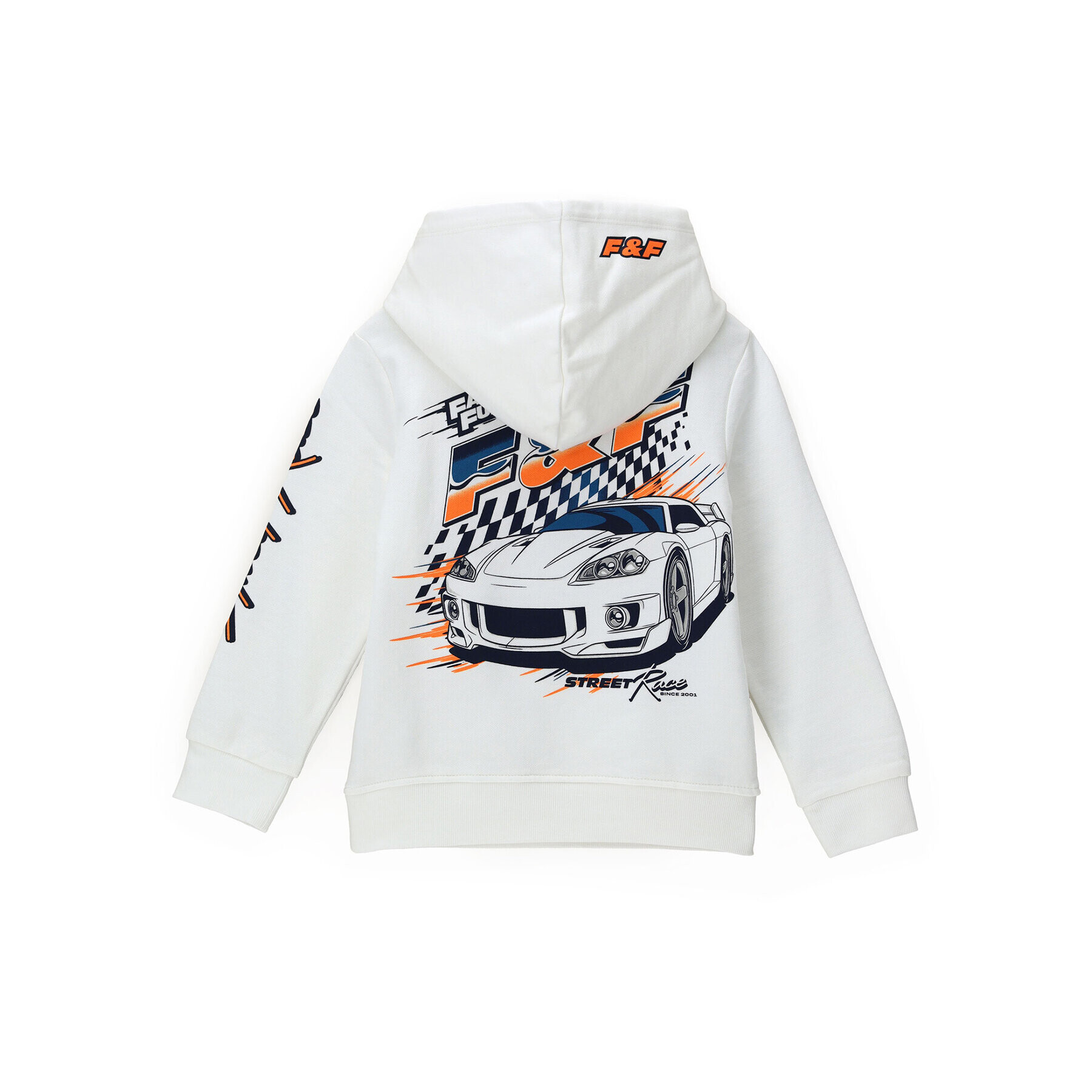 Original Marines Суитшърт FAST & FURIOUS DCAV2652B Бял Regular Fit - Pepit.bg