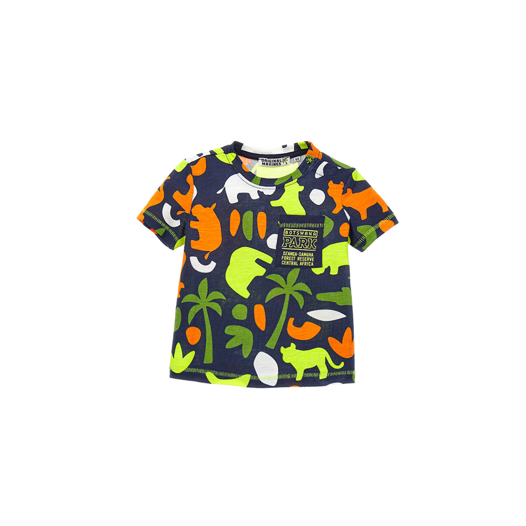 Original Marines Тишърт DDP0369NM Цветен Regular Fit - Pepit.bg
