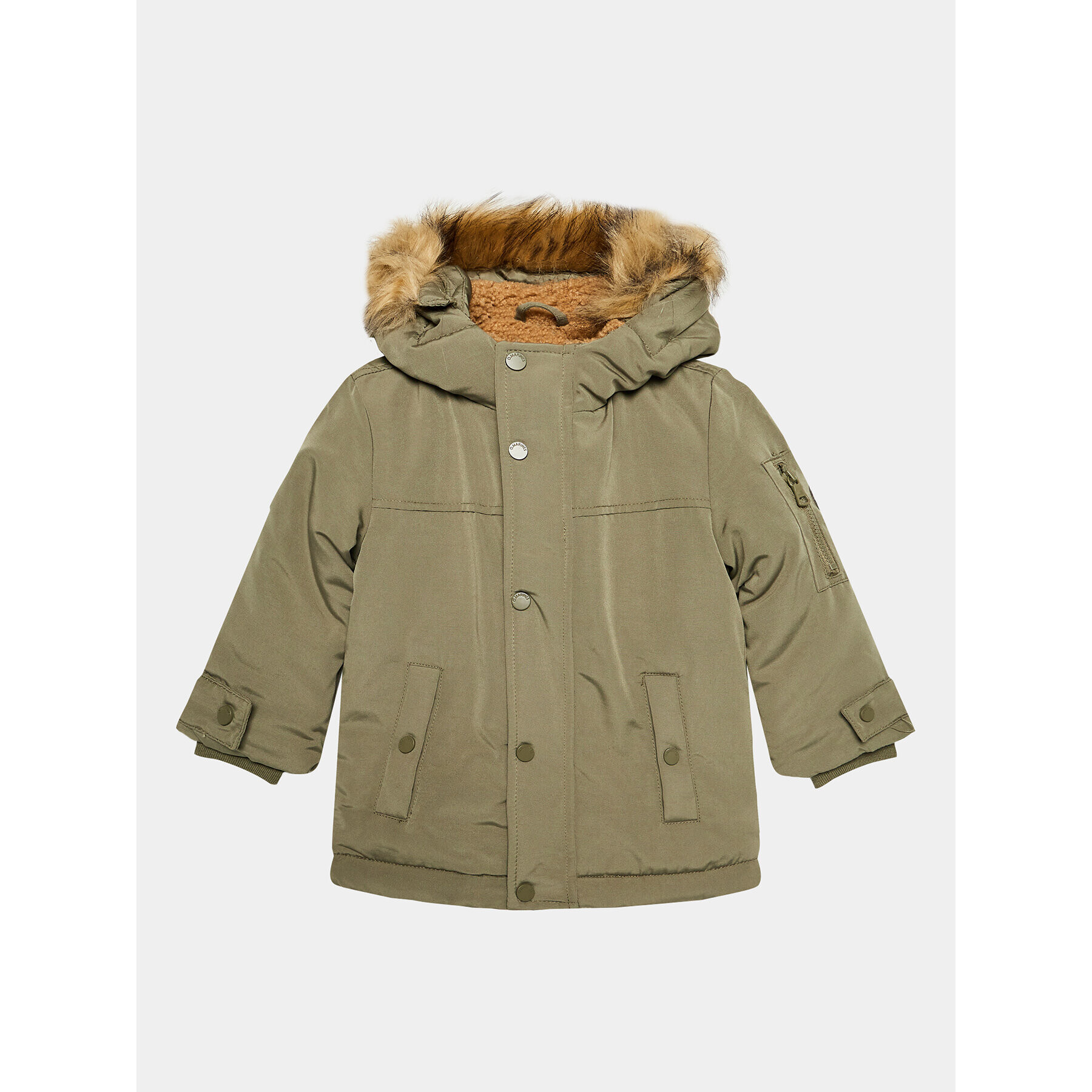 Original Marines Зимно яке DDA0719NM Зелен Regular Fit - Pepit.bg