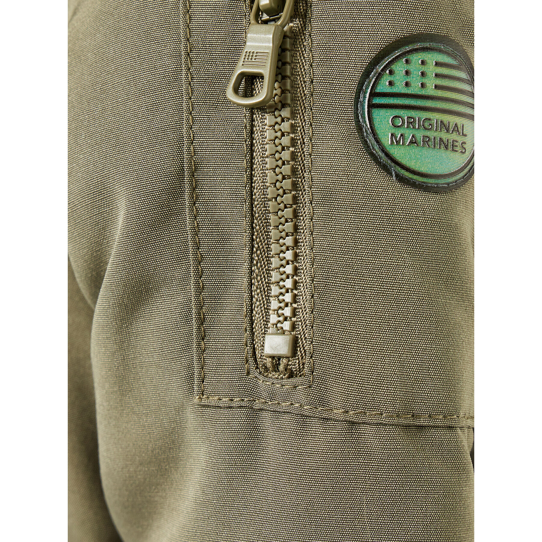 Original Marines Зимно яке DDA0719NM Зелен Regular Fit - Pepit.bg