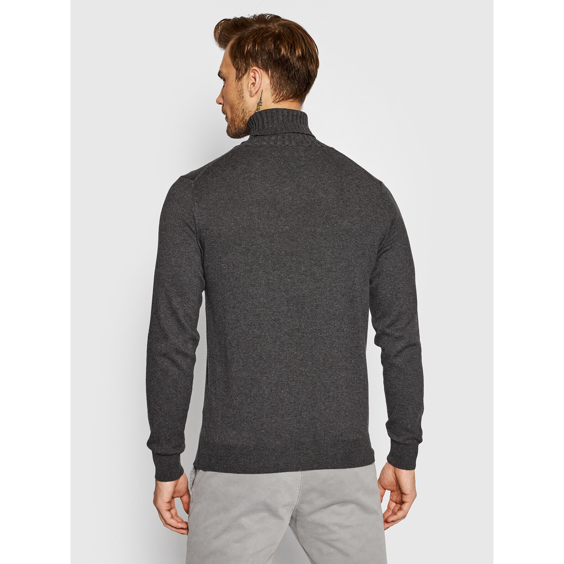 Oscar Jacobson Поло Salim 6762 4876 Сив Regular Fit - Pepit.bg
