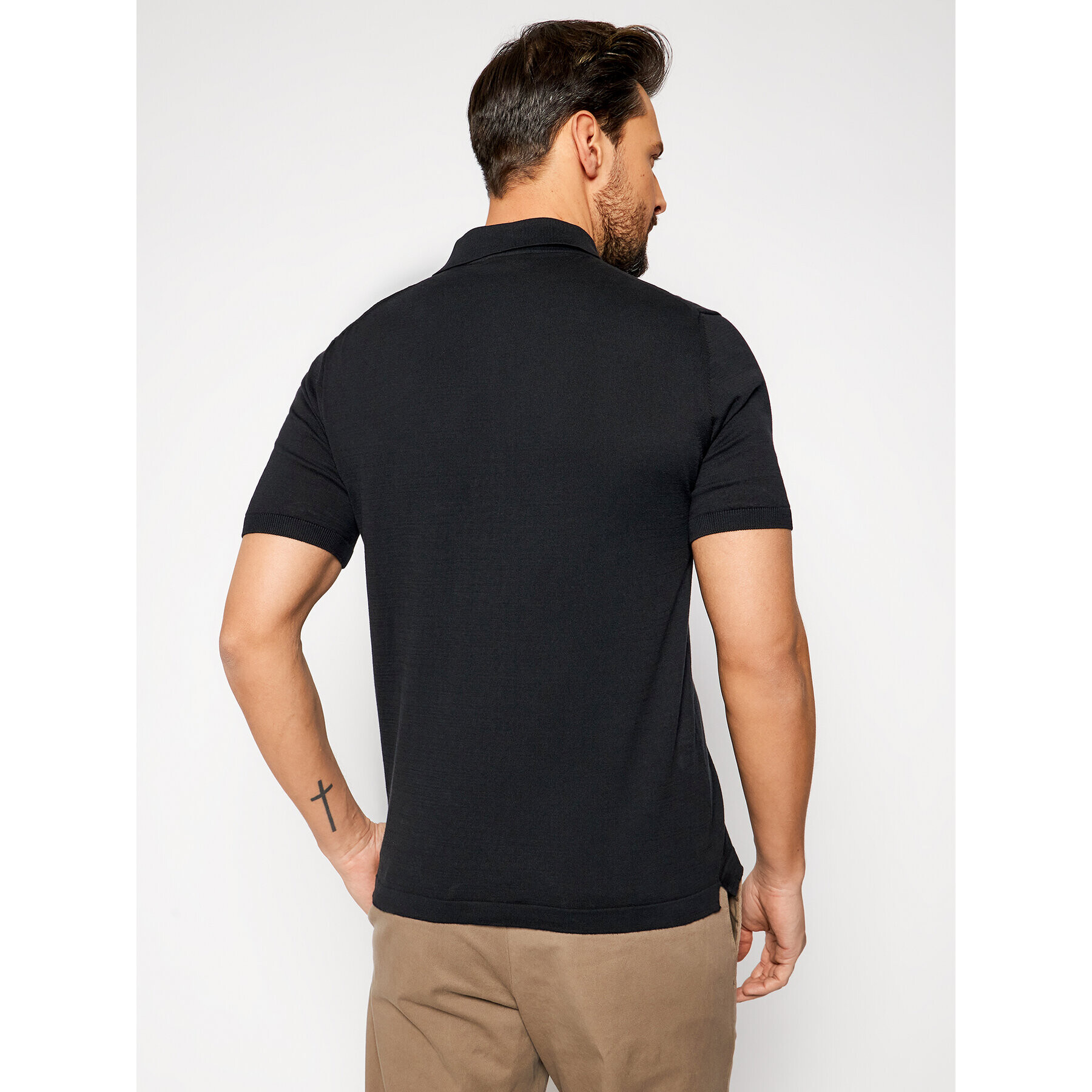Oscar Jacobson Риза Celvin 6868 3918 Черен Regular Fit - Pepit.bg