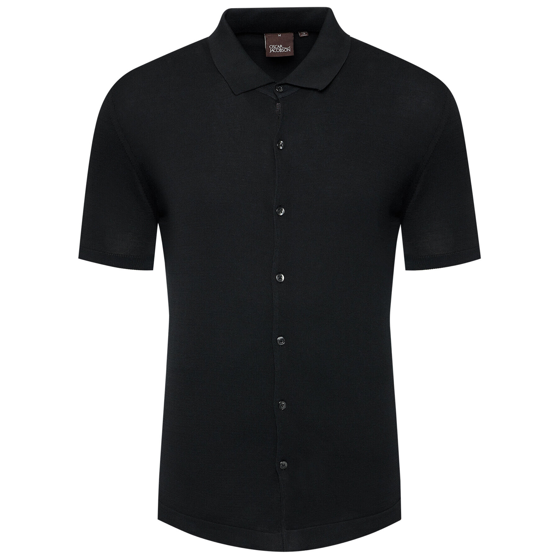Oscar Jacobson Риза Celvin 6868 3918 Черен Regular Fit - Pepit.bg