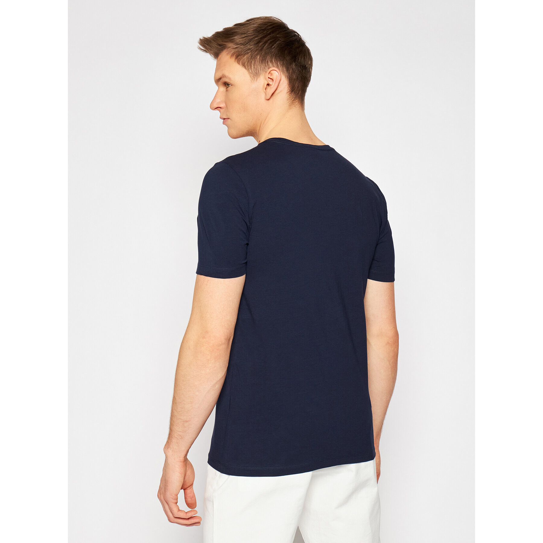 Oscar Jacobson Тишърт Kyran 6789 3815 Тъмносин Regular Fit - Pepit.bg