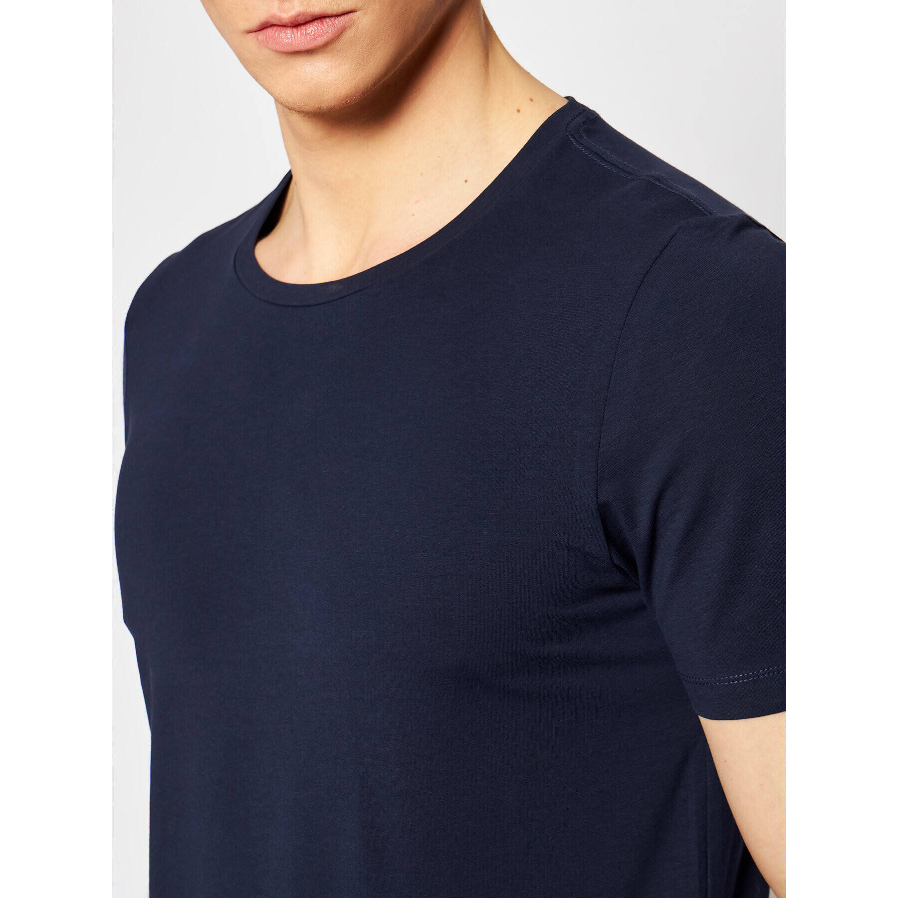Oscar Jacobson Тишърт Kyran 6789 3815 Тъмносин Regular Fit - Pepit.bg