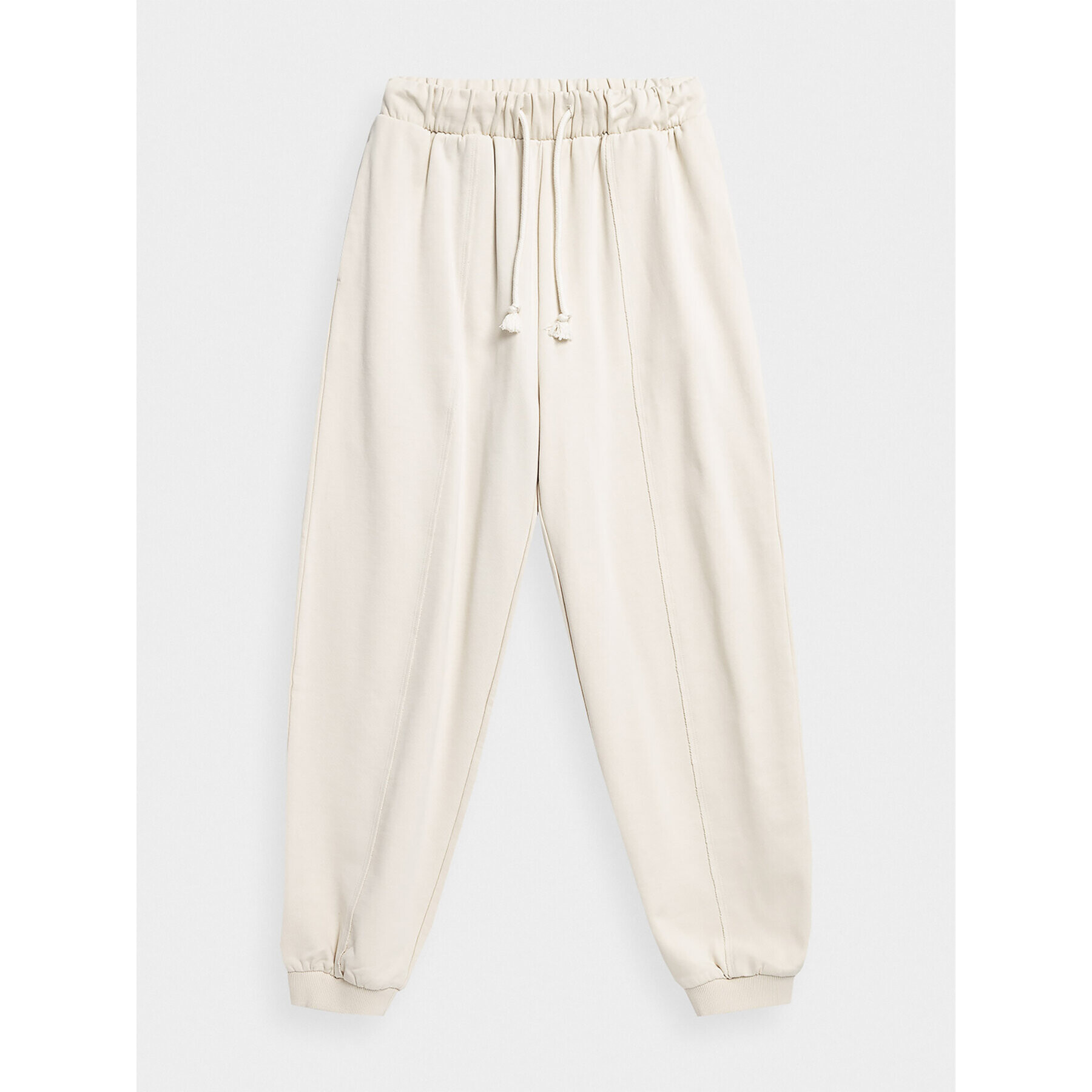Outhorn Долнище анцуг OTHSS23TTROF175 Екрю Relaxed Fit - Pepit.bg