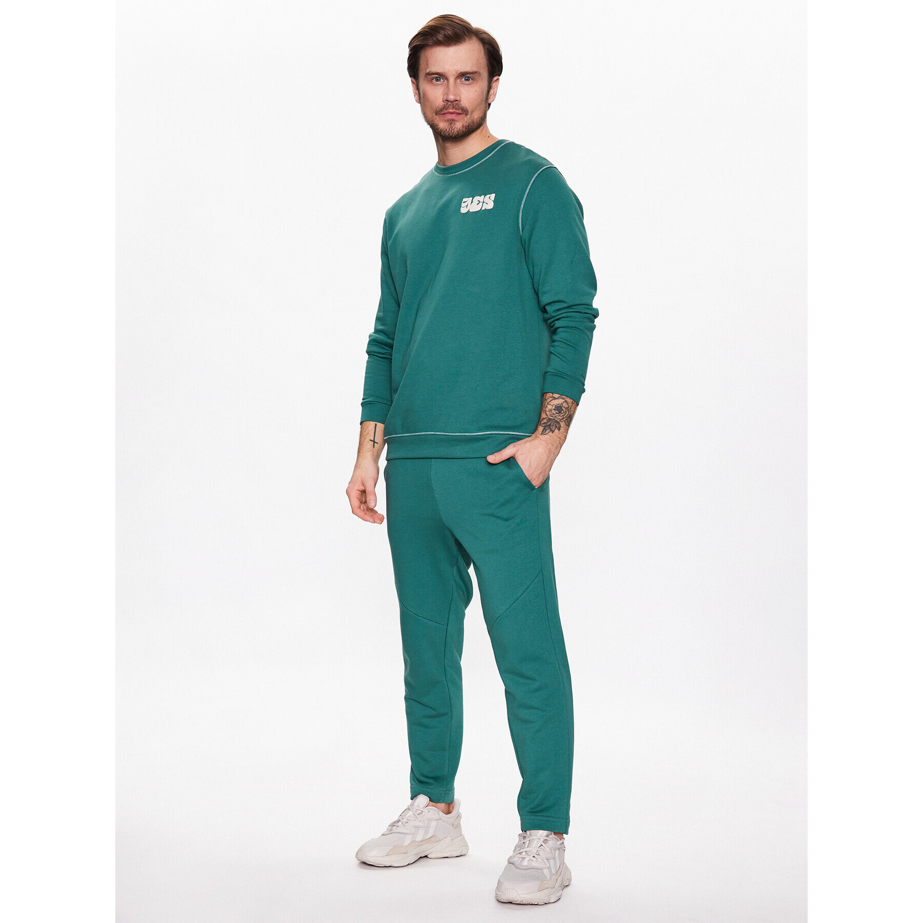 Outhorn Долнище анцуг TTROM194 Зелен Regular Fit - Pepit.bg