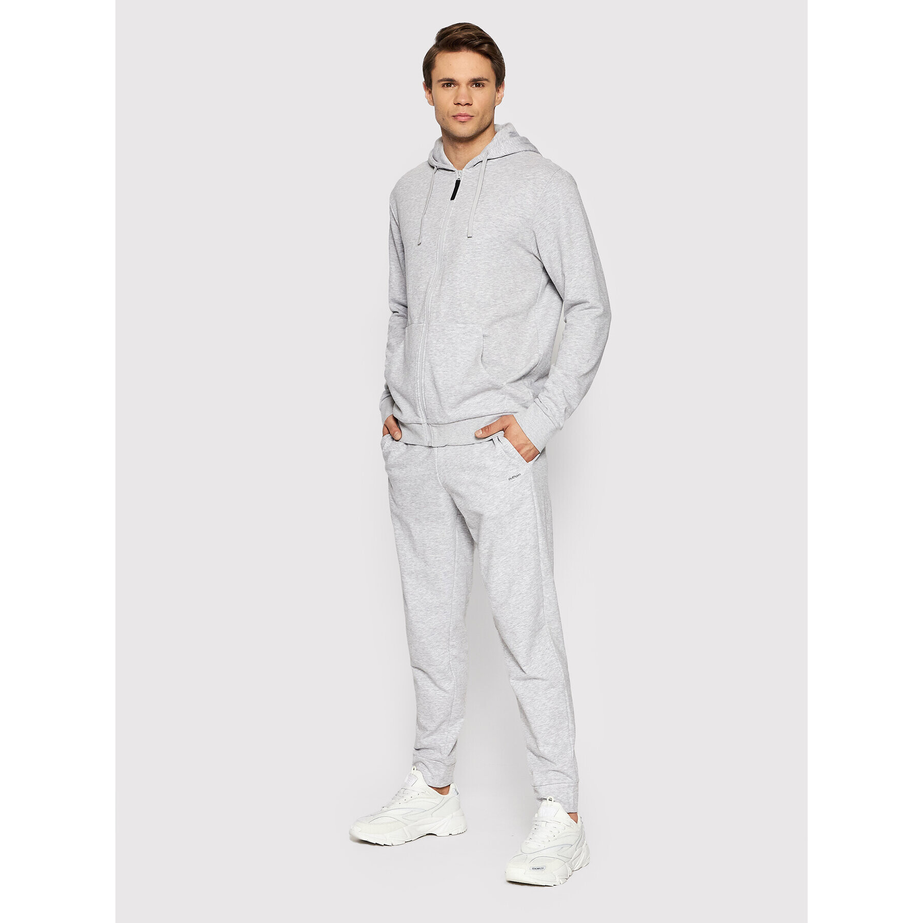 Outhorn Долнище анцуг SPMD600 Сив Regular Fit - Pepit.bg