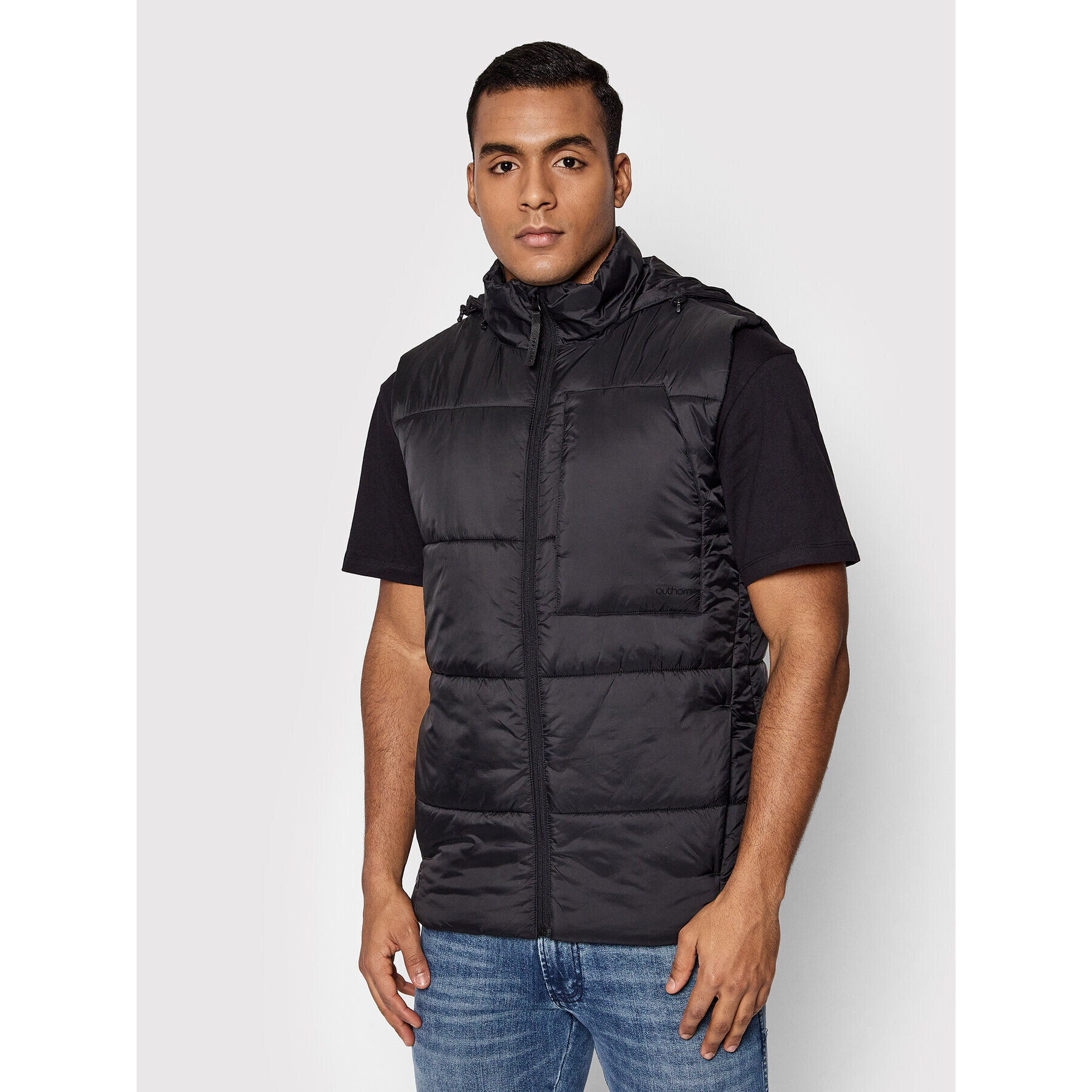 Outhorn Елек KUMP600 Черен Regular Fit - Pepit.bg