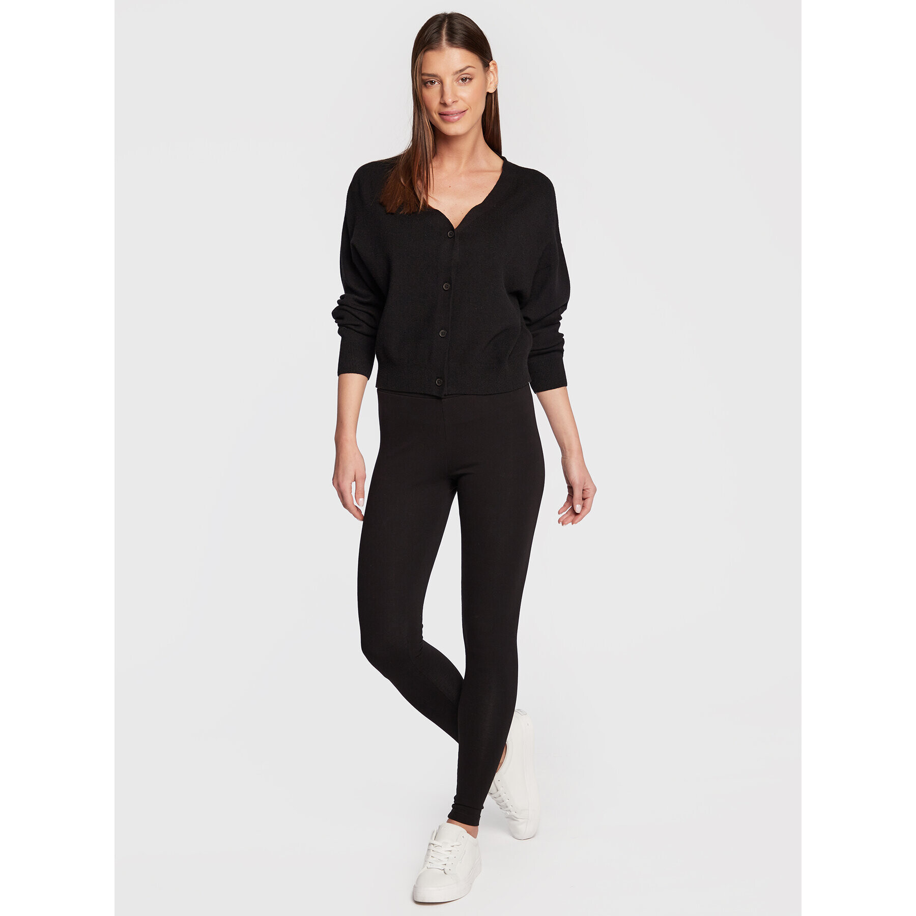 Outhorn Кардиган TSWEF001 Черен Regular Fit - Pepit.bg