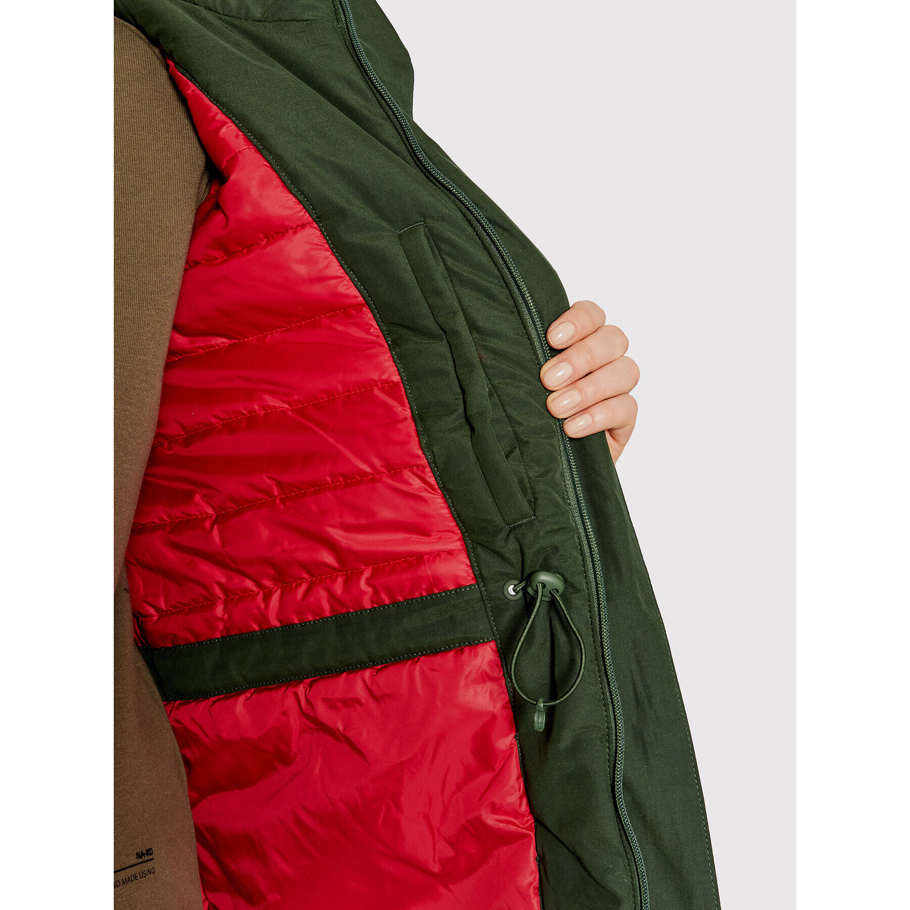 Outhorn Парка KUDC603 Зелен Relaxed Fit - Pepit.bg