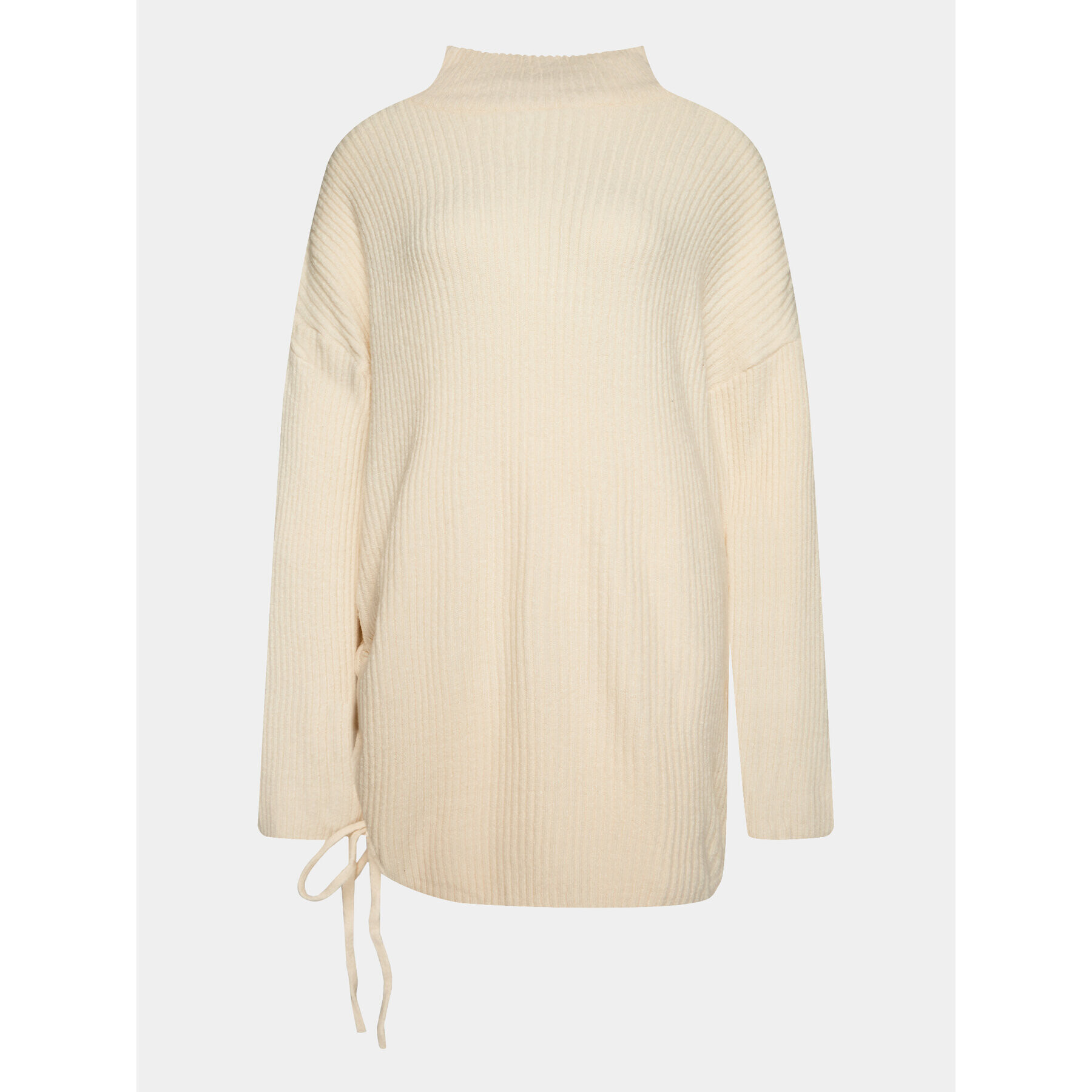 Outhorn Плетена рокля OTHAW23TDREF066 Бял Regular Fit - Pepit.bg