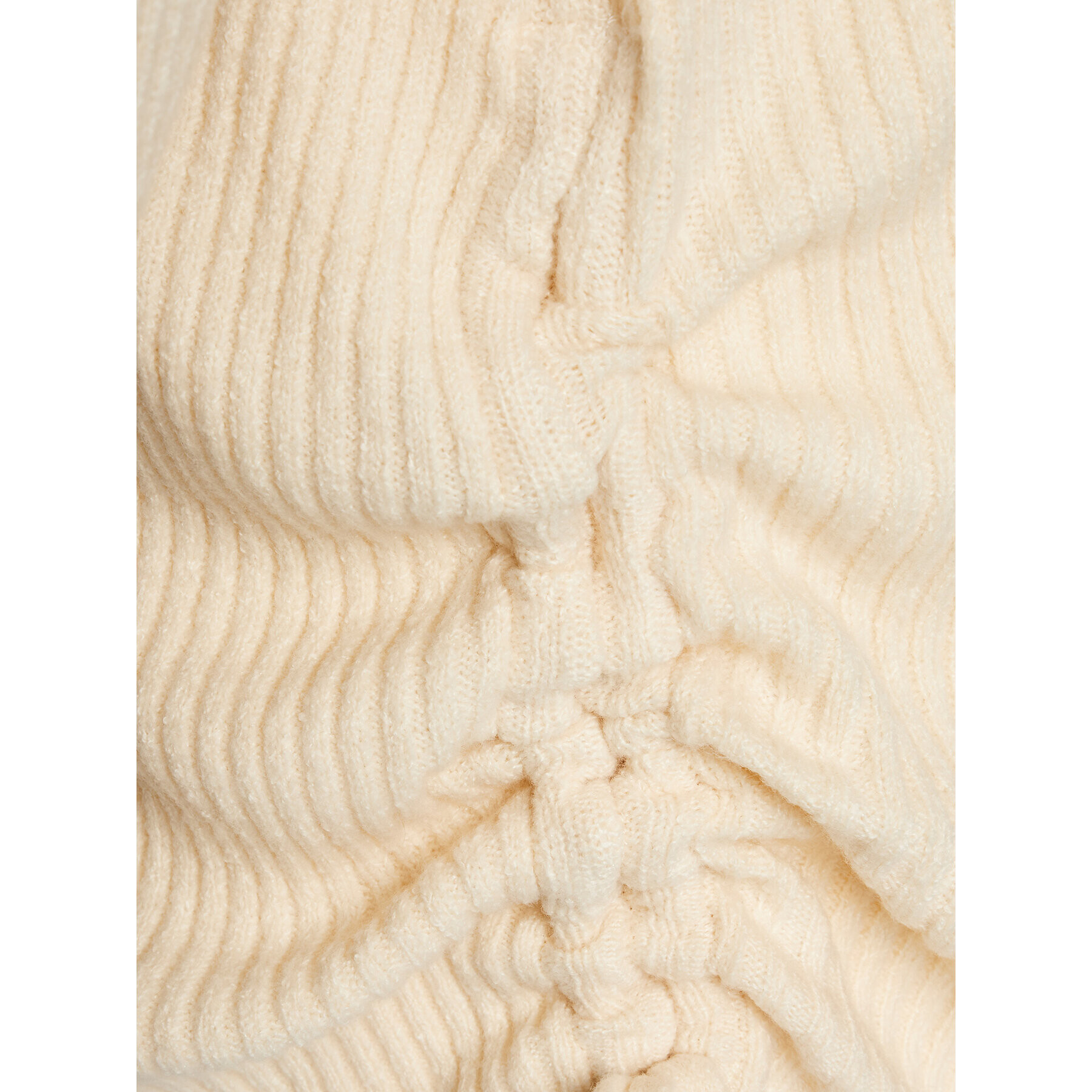 Outhorn Плетена рокля OTHAW23TDREF066 Бял Regular Fit - Pepit.bg