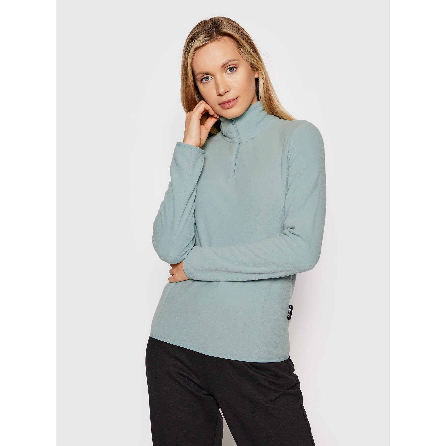 Outhorn Полар BIDP600 Зелен Slim Fit - Pepit.bg