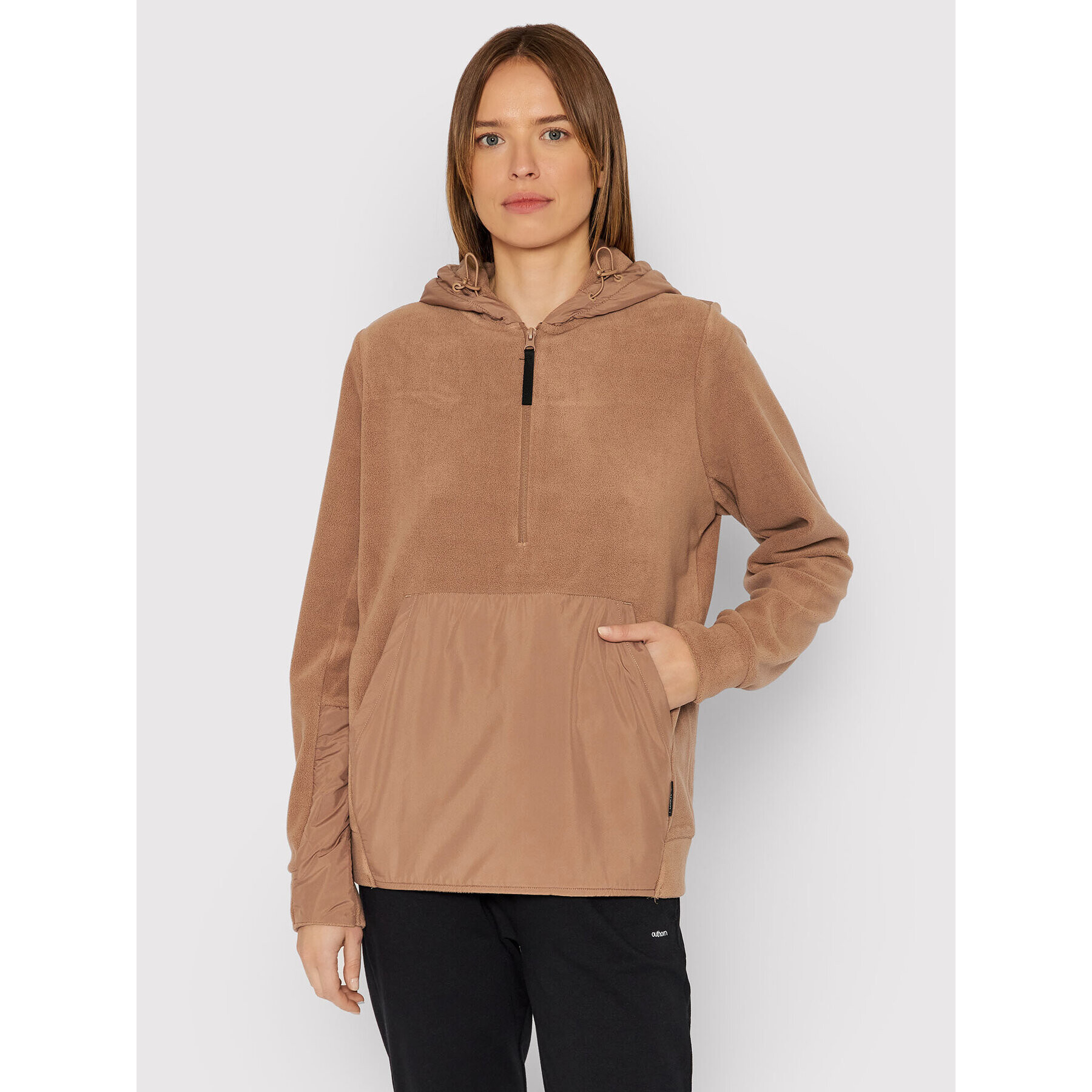 Outhorn Полар PLD601 Кафяв Regular Fit - Pepit.bg