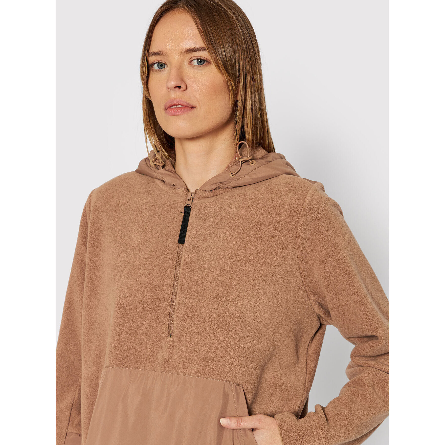 Outhorn Полар PLD601 Кафяв Regular Fit - Pepit.bg