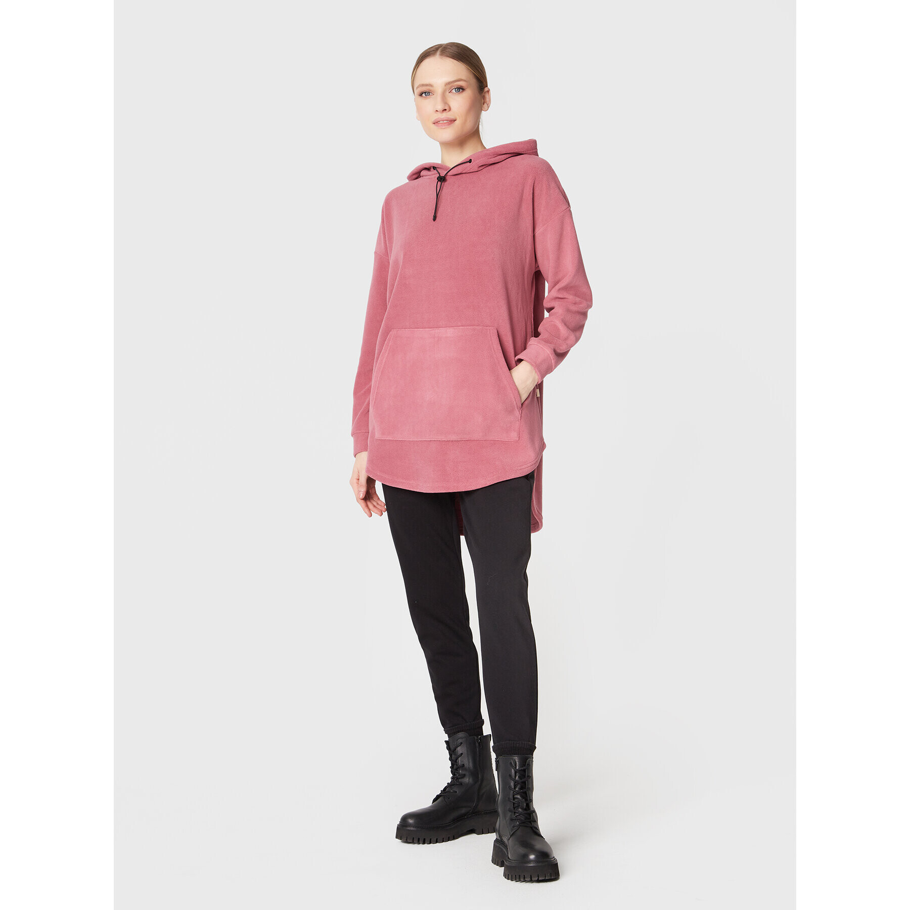 Outhorn Полар TFLEF010 Розов Relaxed Fit - Pepit.bg