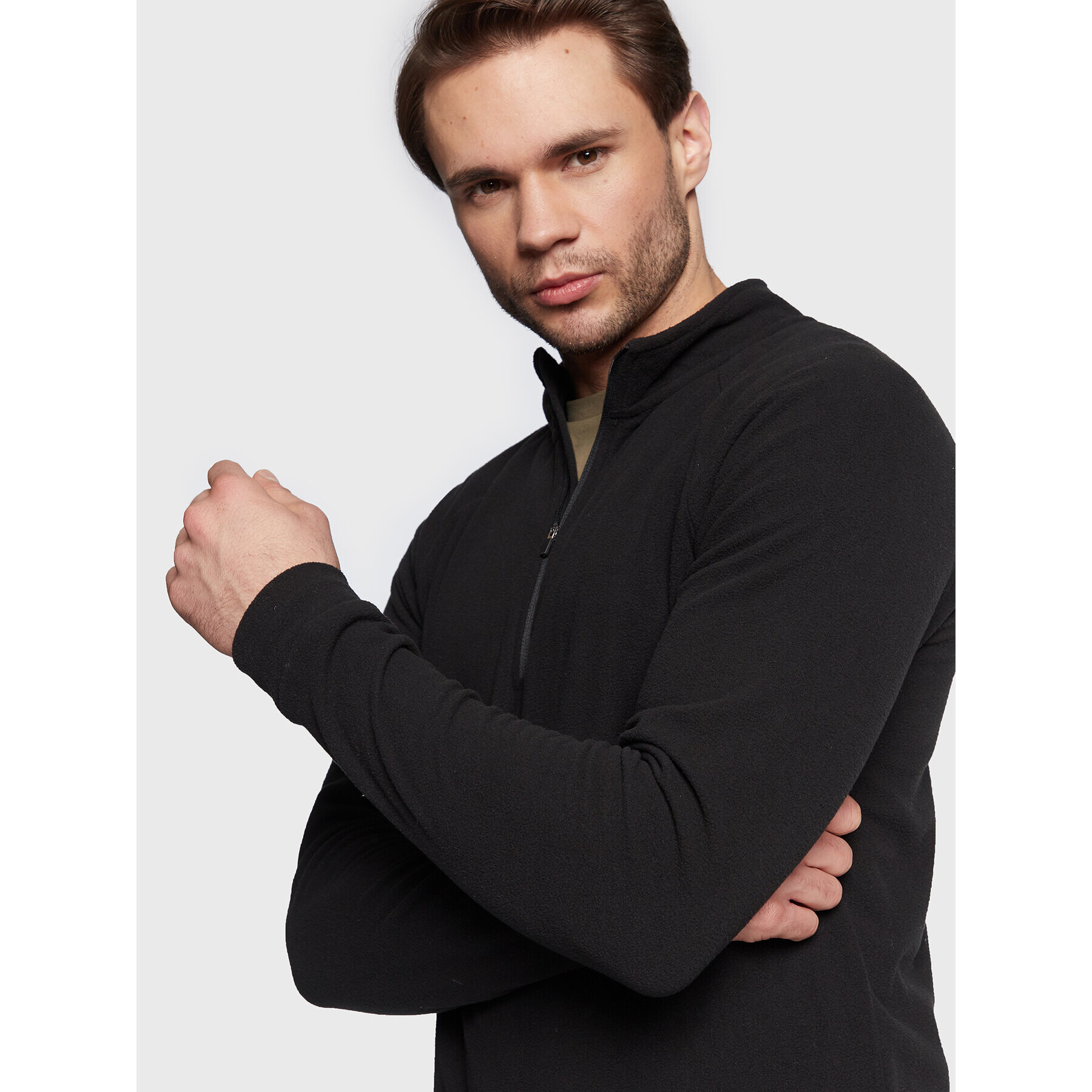 Outhorn Полар UFLEM003 Черен Slim Fit - Pepit.bg