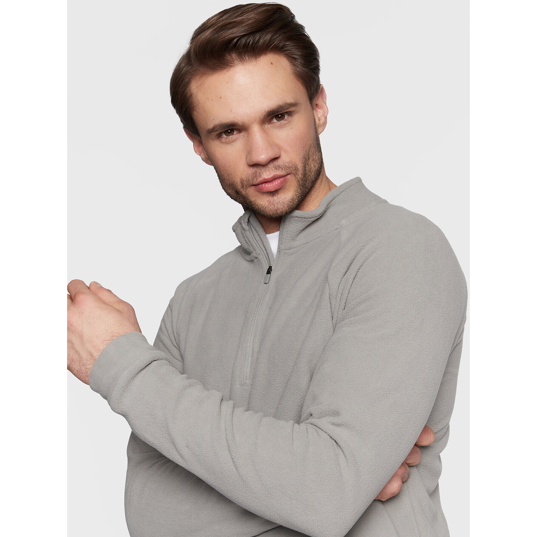Outhorn Полар UFLEM003 Сив Slim Fit - Pepit.bg