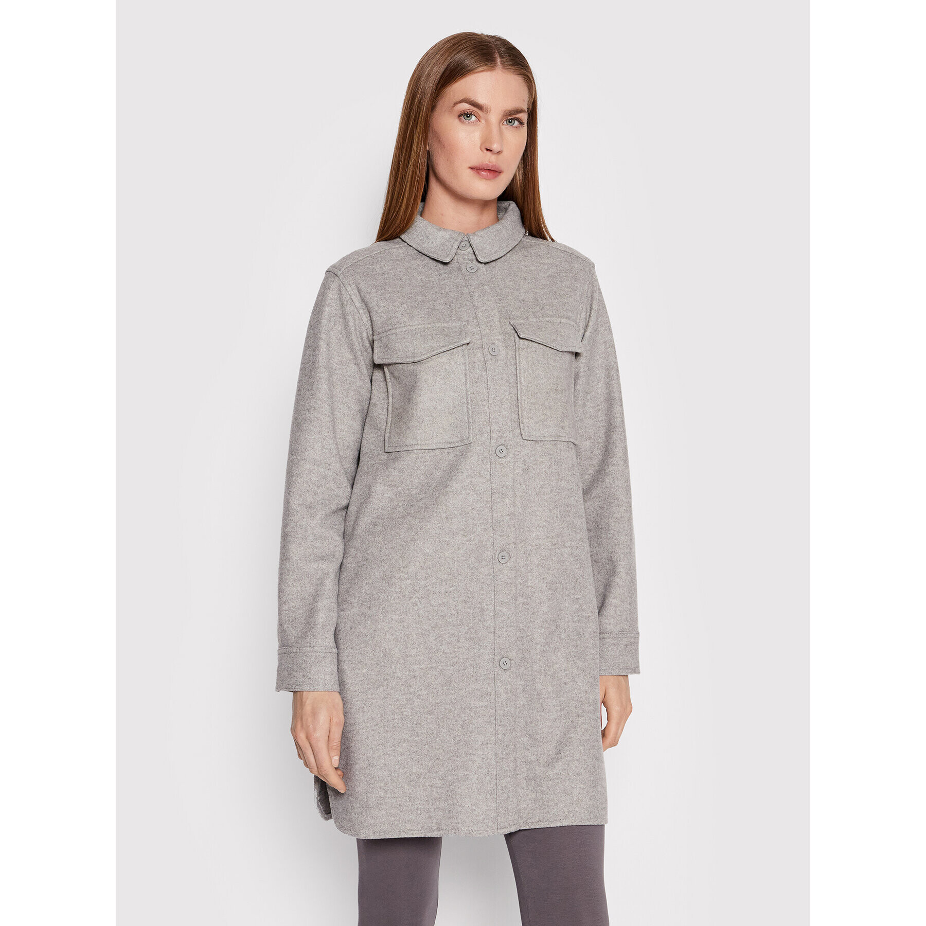 Outhorn Преходно яке KUDC601 Сив Regular Fit - Pepit.bg