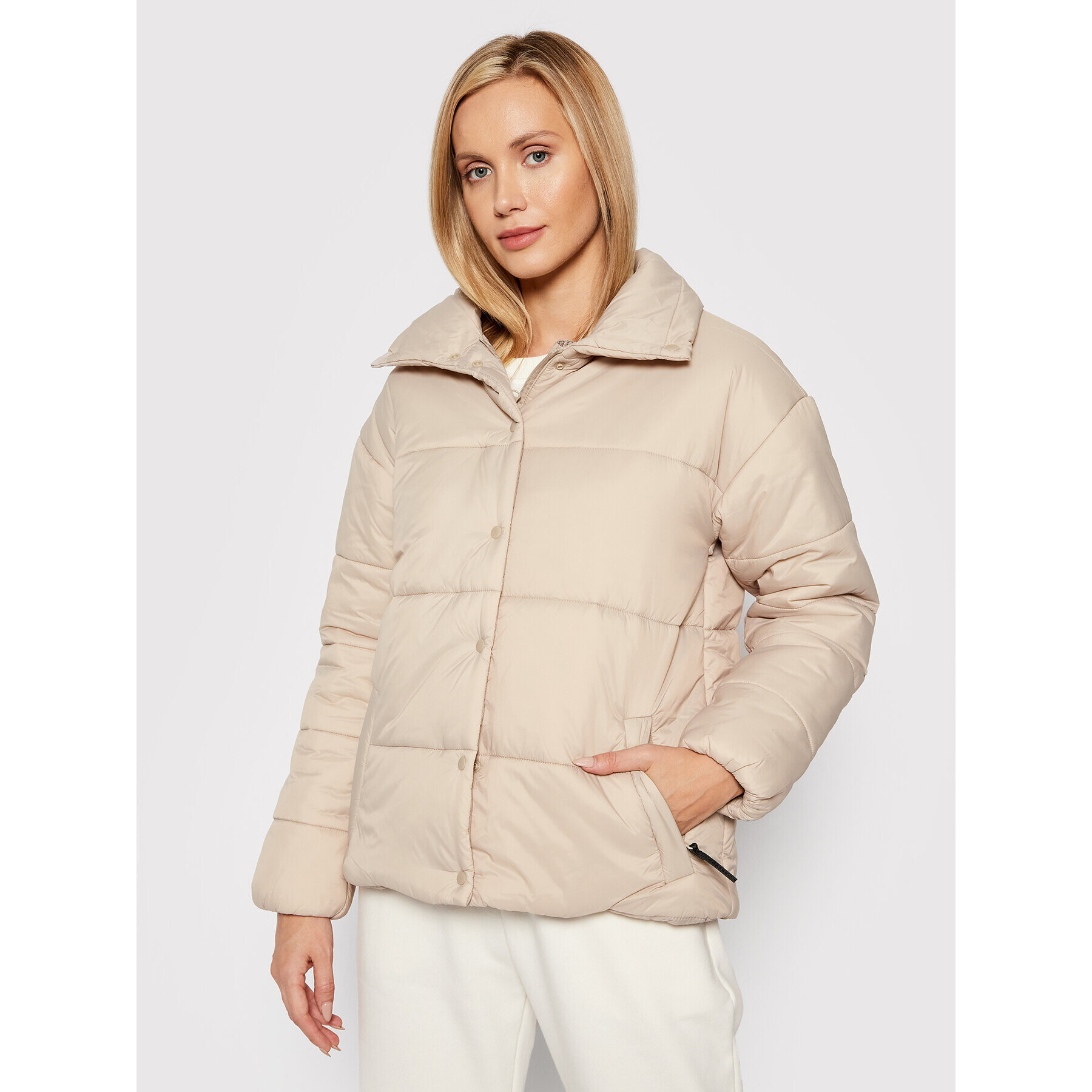 Outhorn Пухено яке KUDP601 Бежов Regular Fit - Pepit.bg
