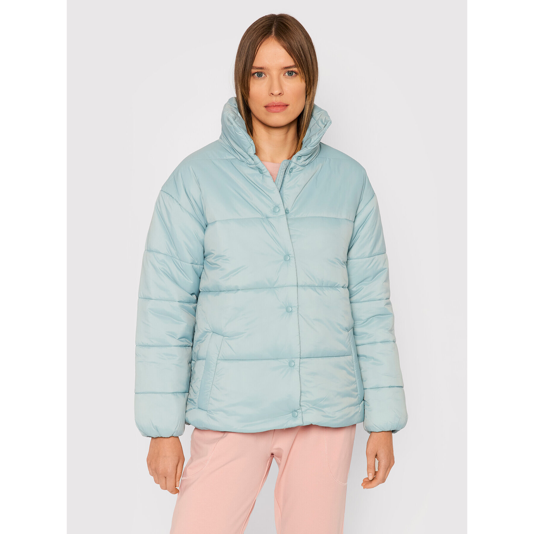 Outhorn Пухено яке KUDP601 Син Relaxed Fit - Pepit.bg