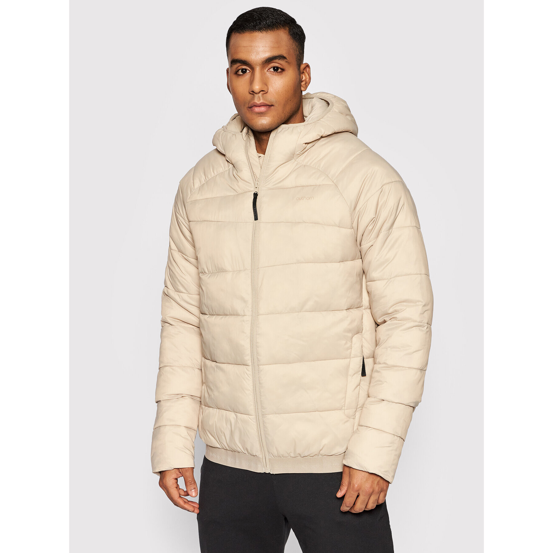 Outhorn Пухено яке KUMP601 Бежов Relaxed Fit - Pepit.bg
